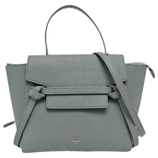 Belt leather handbag