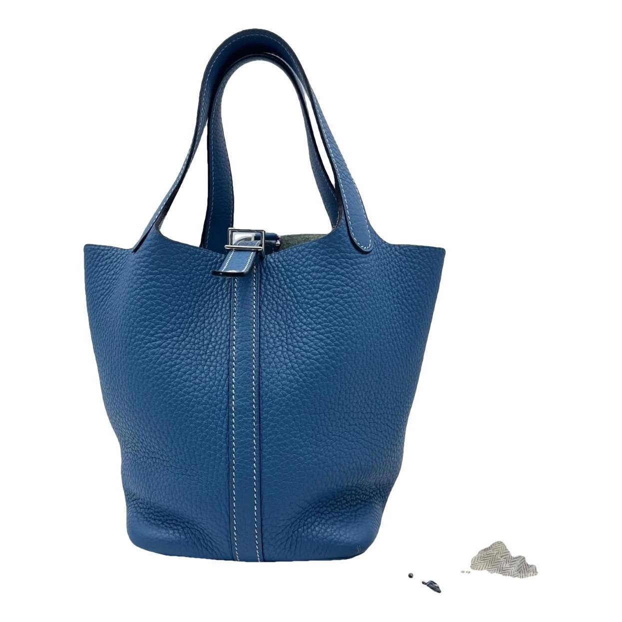 Leather tote