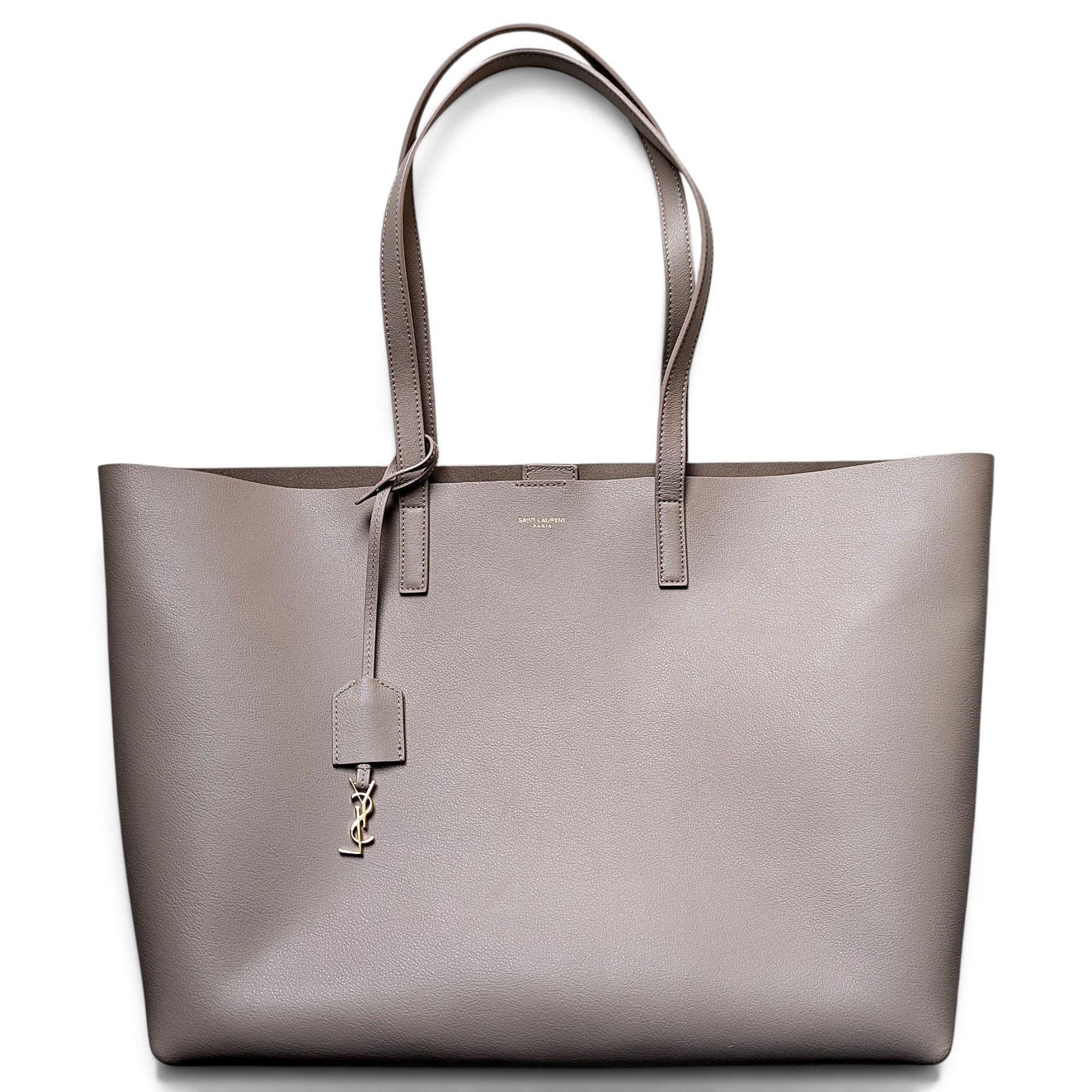 Shopping leather tote
