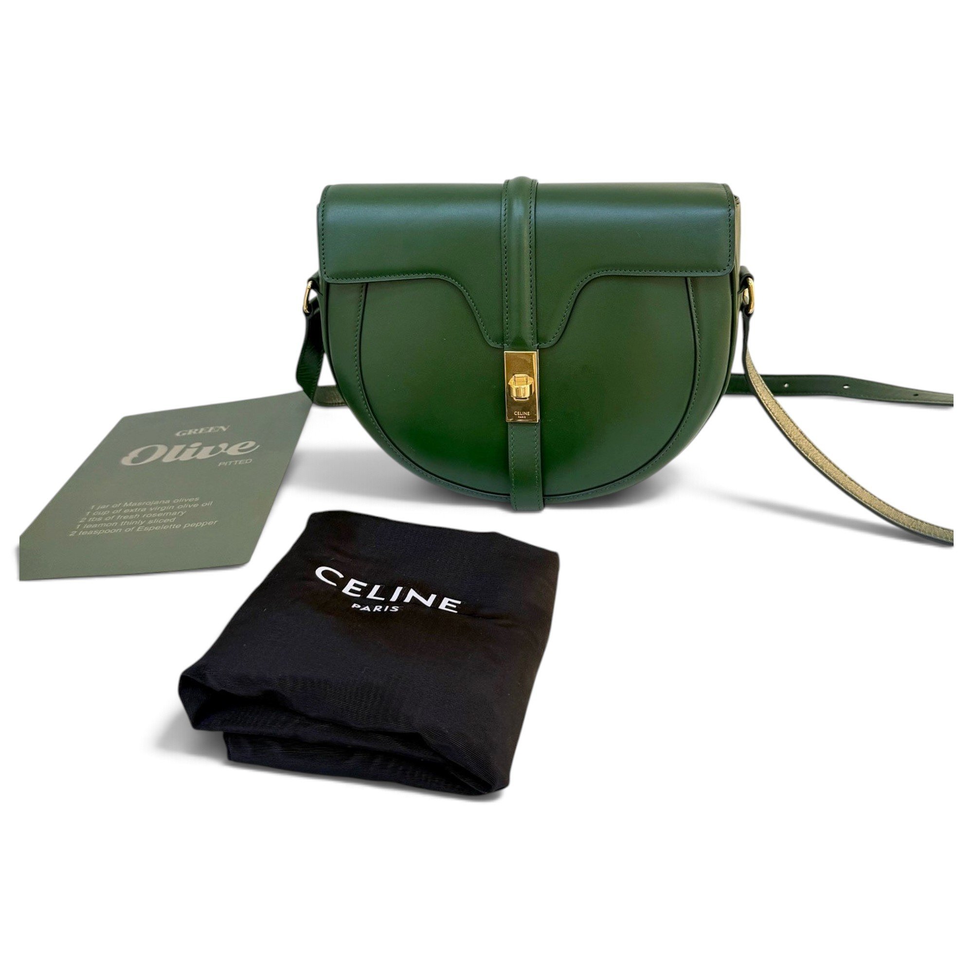 SAC 16 BESACE leather handbag