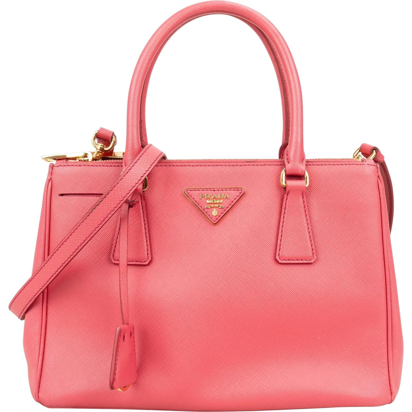 Galleria leather handbag