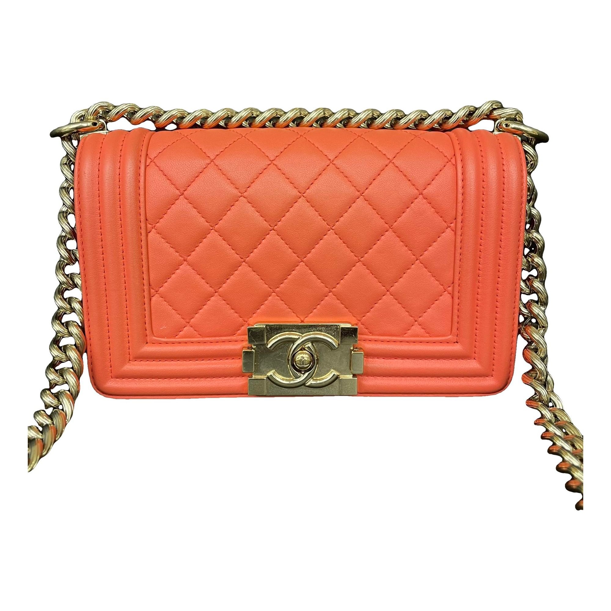 Boy leather crossbody bag