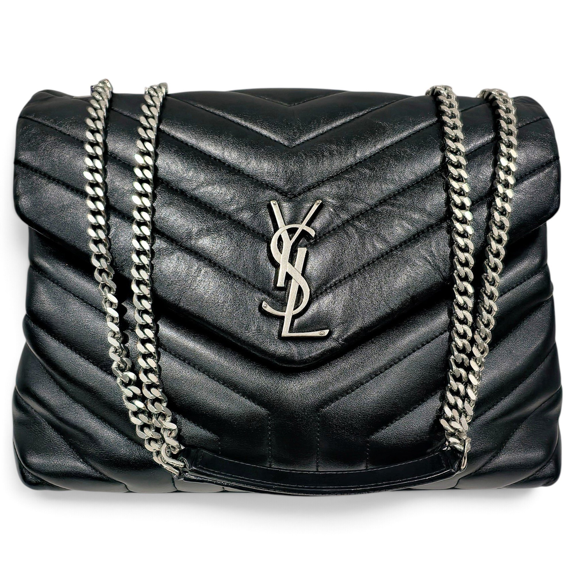 Loulou leather crossbody bag