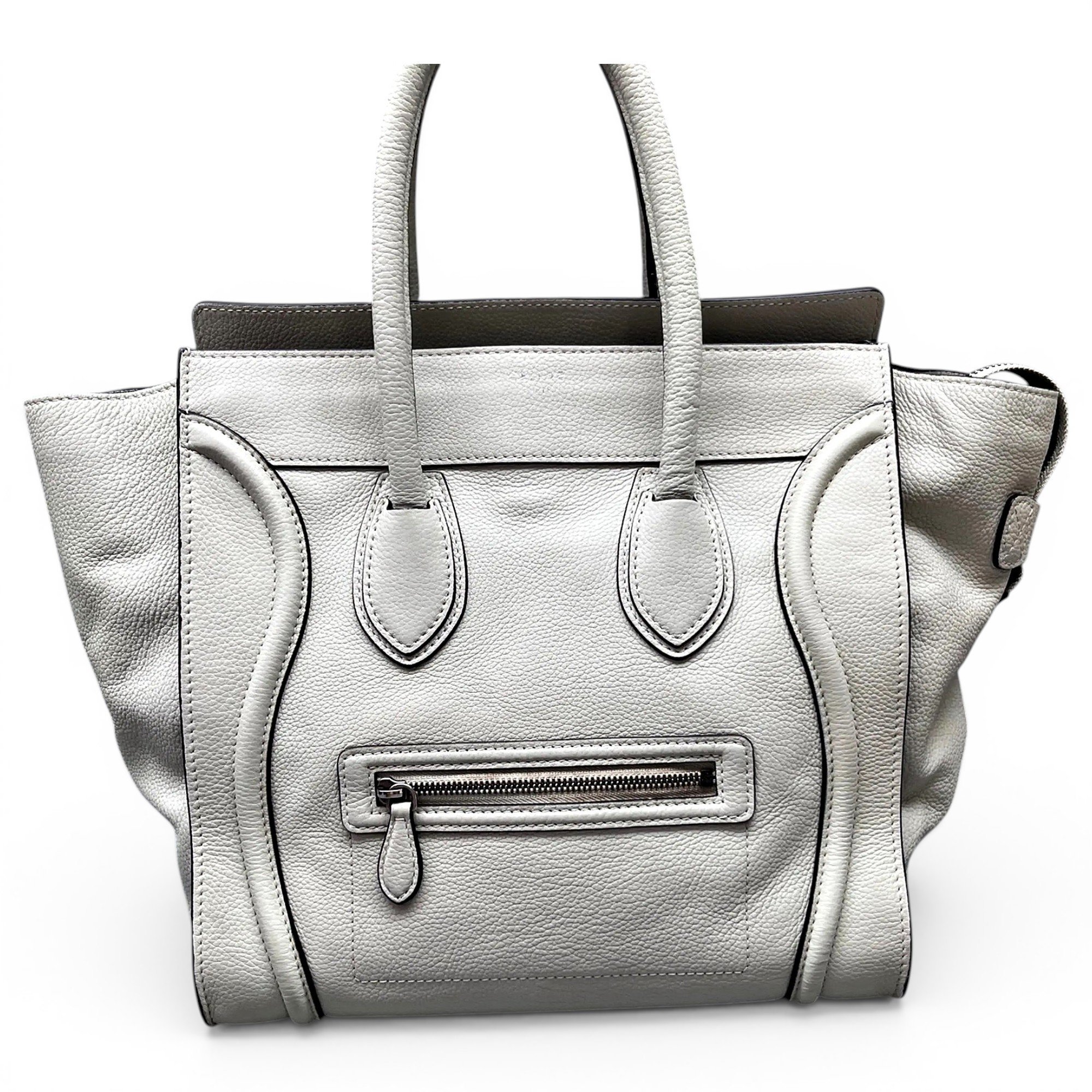Luggage leather handbag