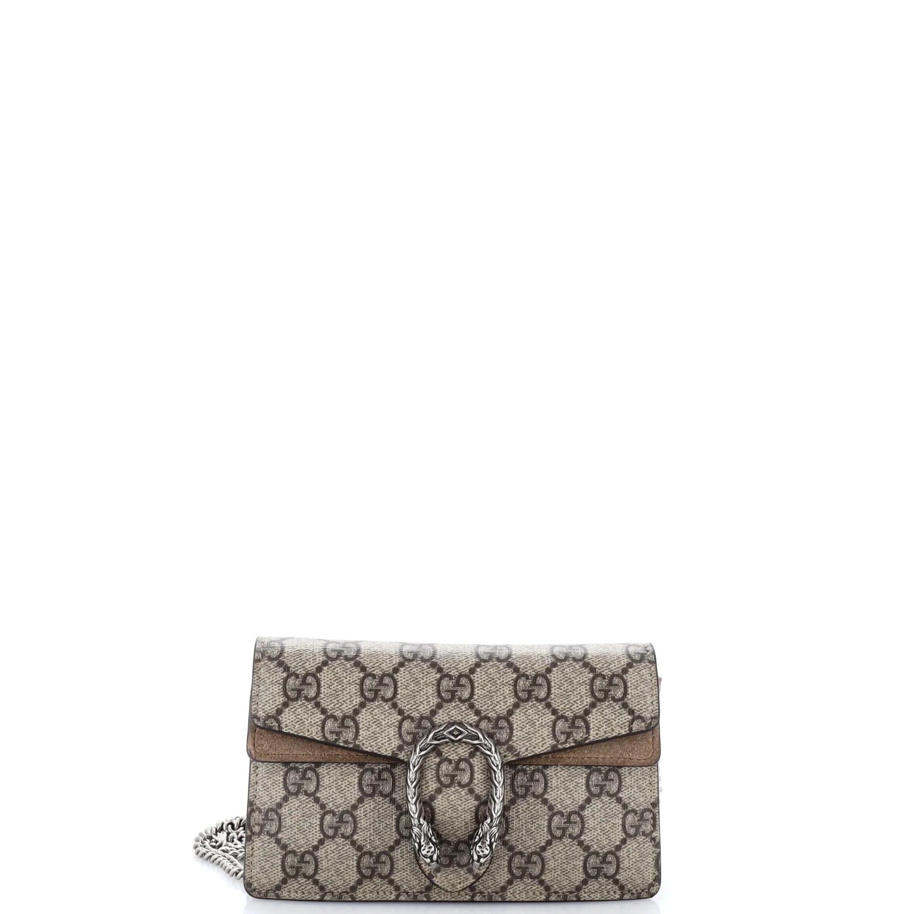 Dionysus Super Mini cloth crossbody bag