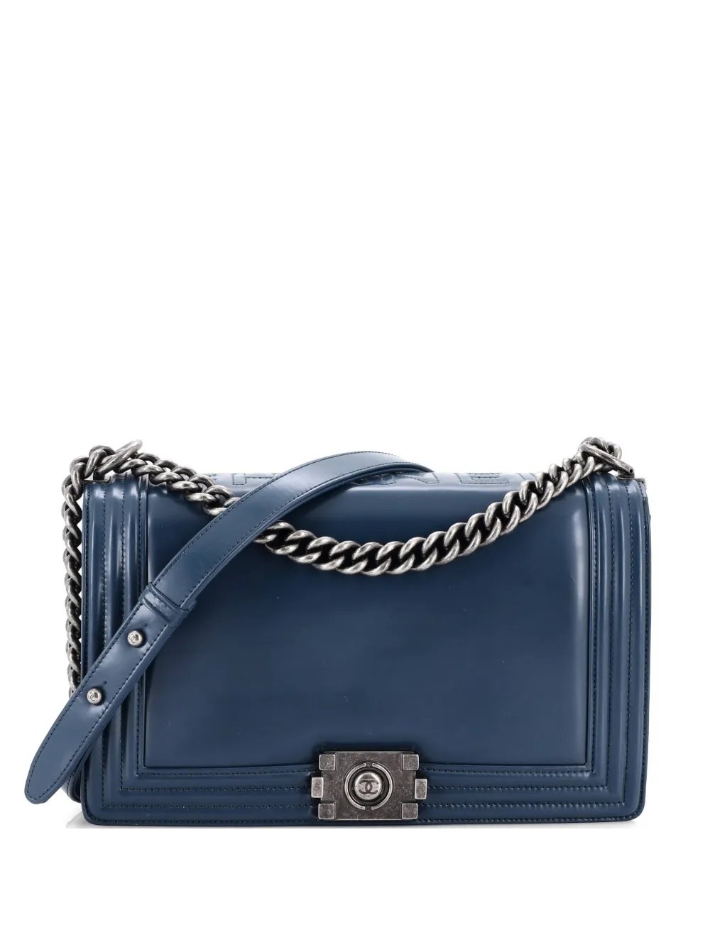 Reverso Boy Flap Bag Glazed Calfskin Old Medium crossbody bag