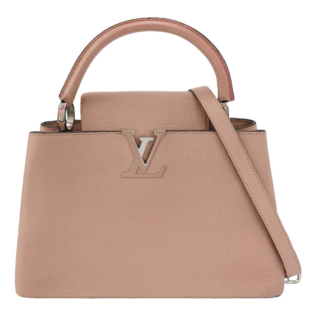Capucines leather handbag