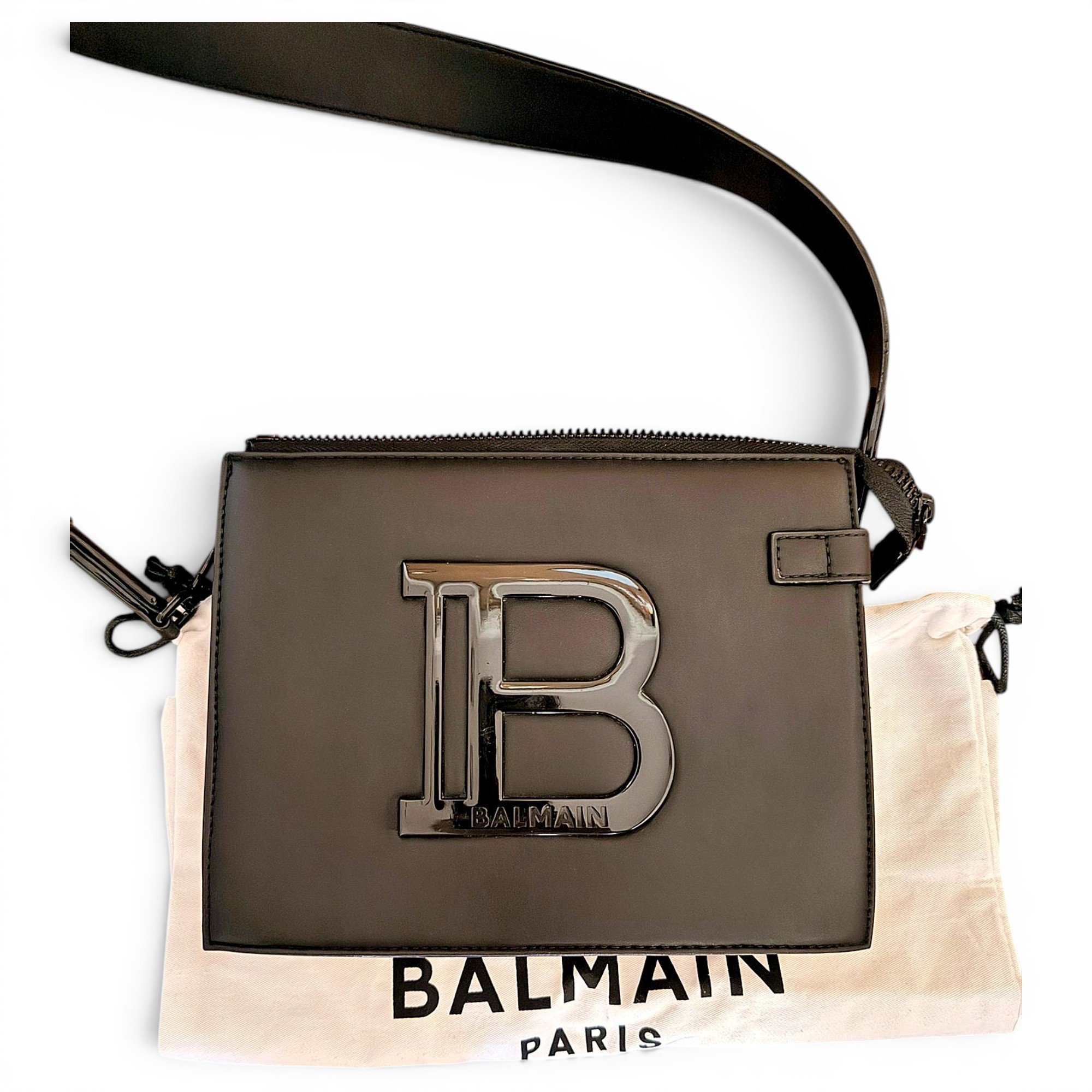 Balmain Leather crossbody bag