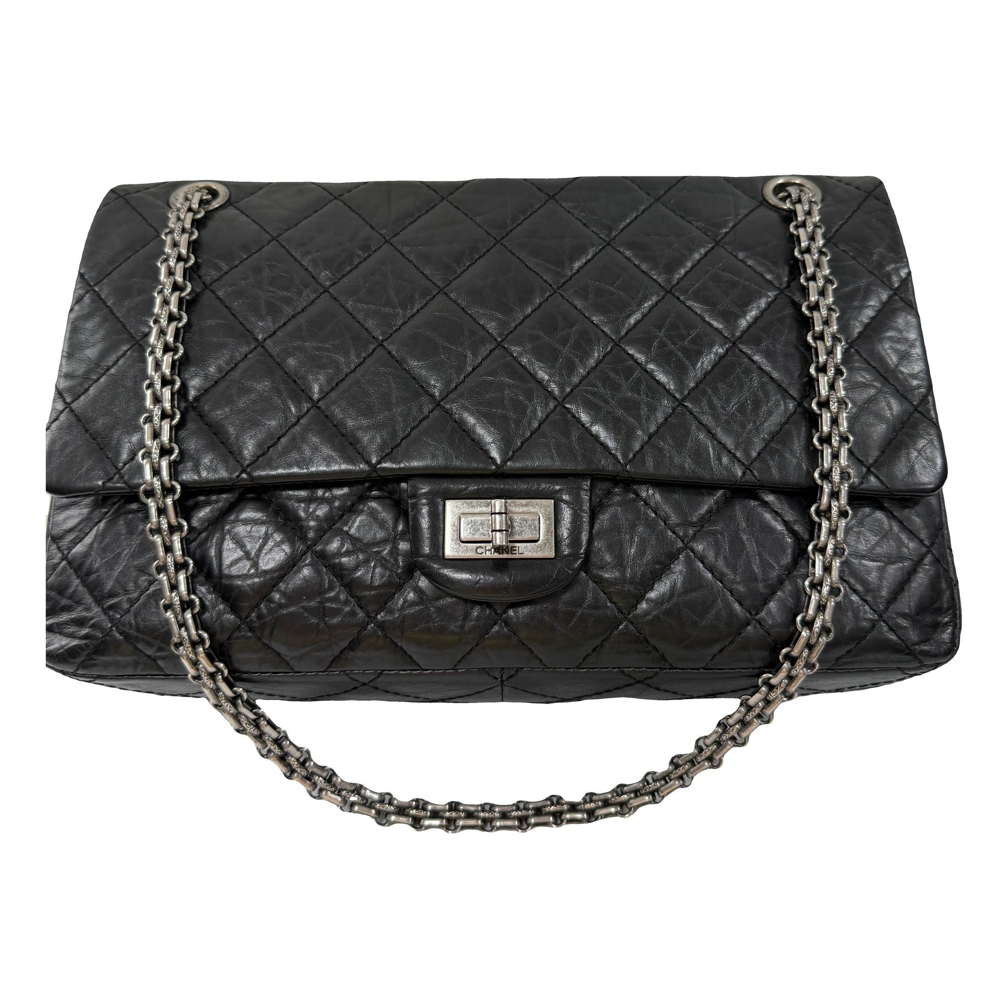 2.55 leather handbag