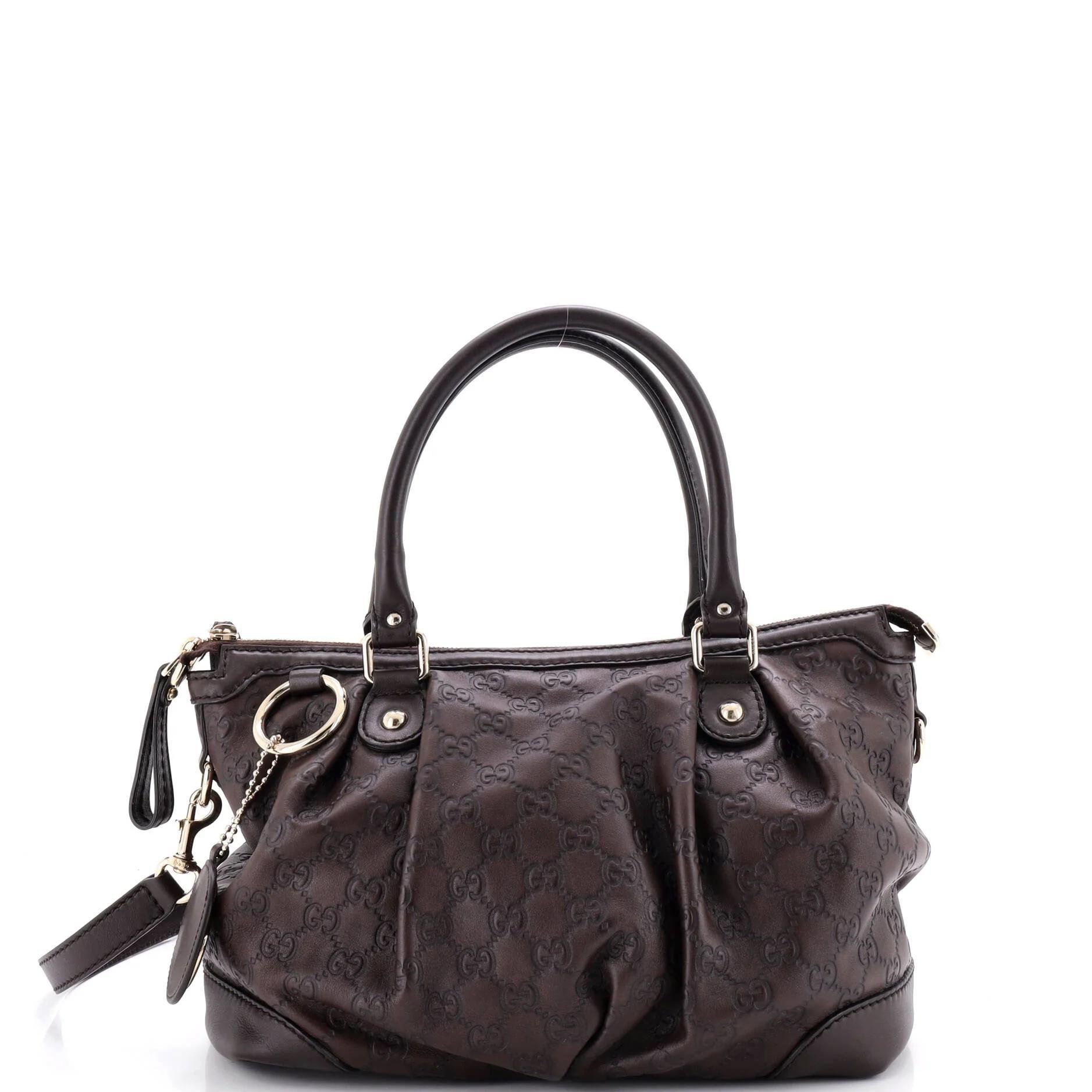 Sukey leather satchel
