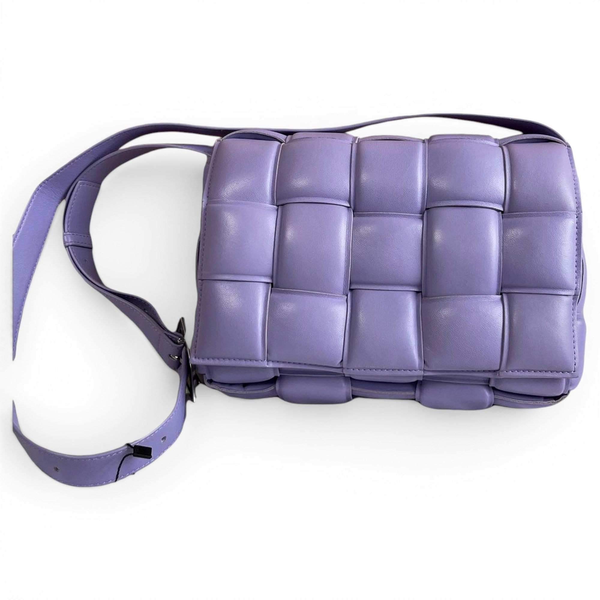 Cassette Padded leather handbag