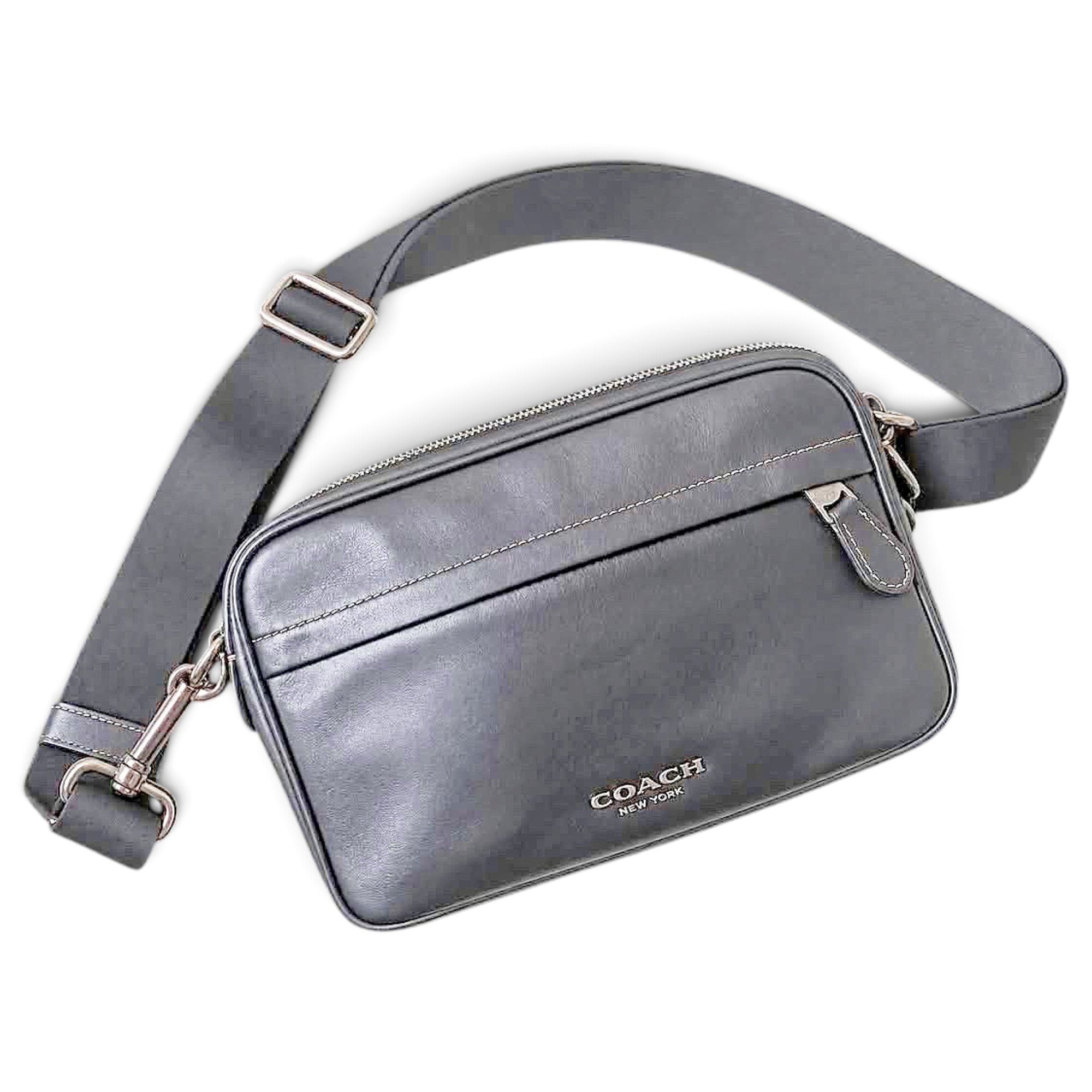 Leather crossbody bag