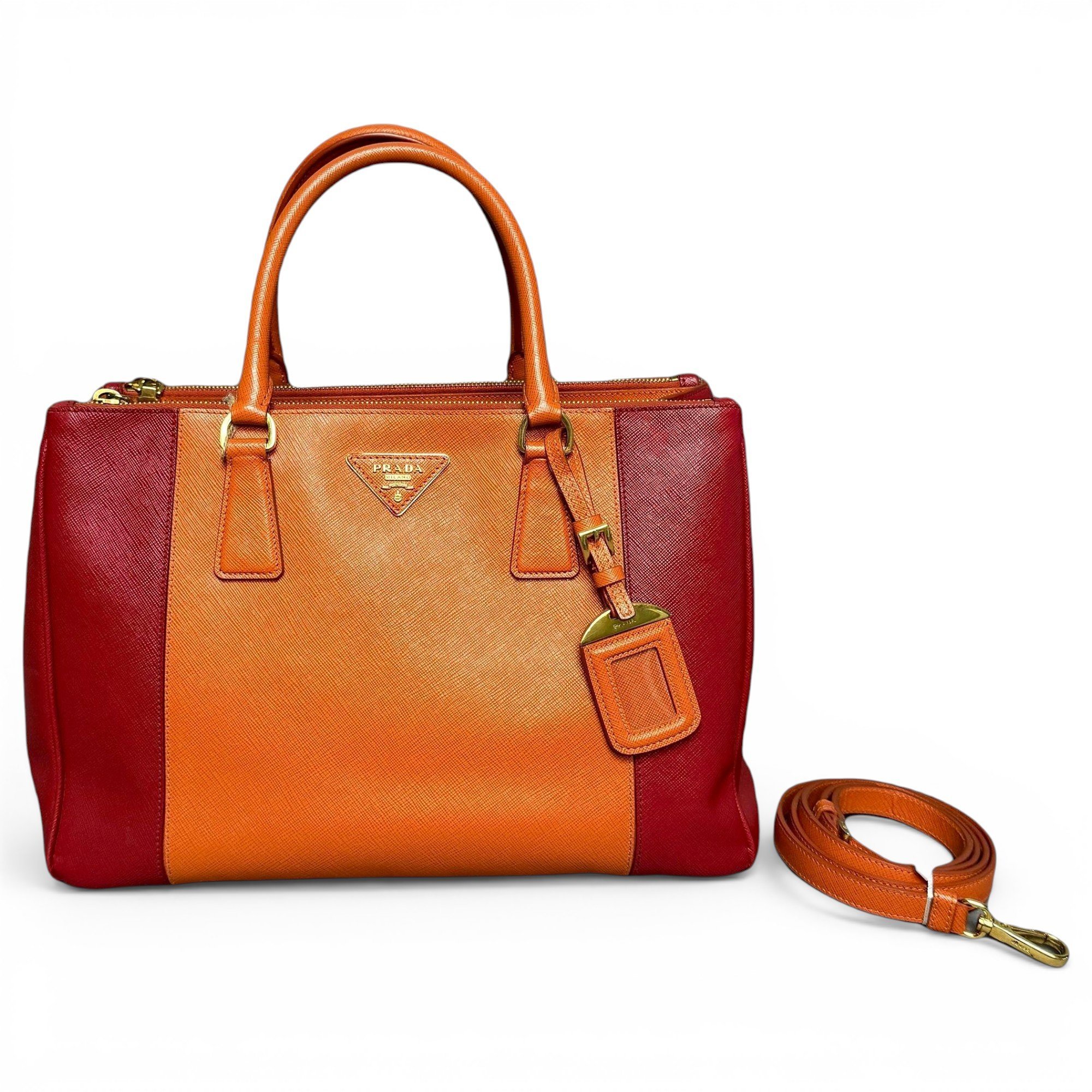 Galleria leather handbag