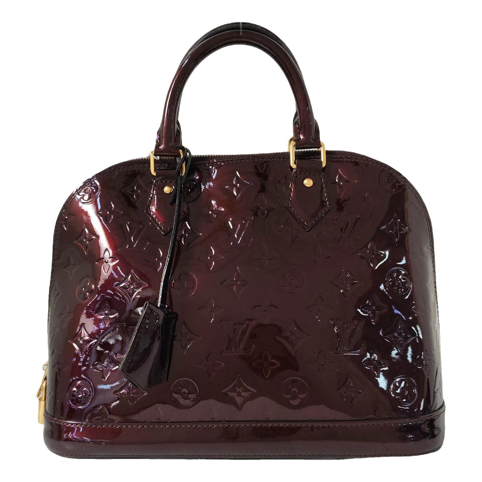 Alma patent leather handbag