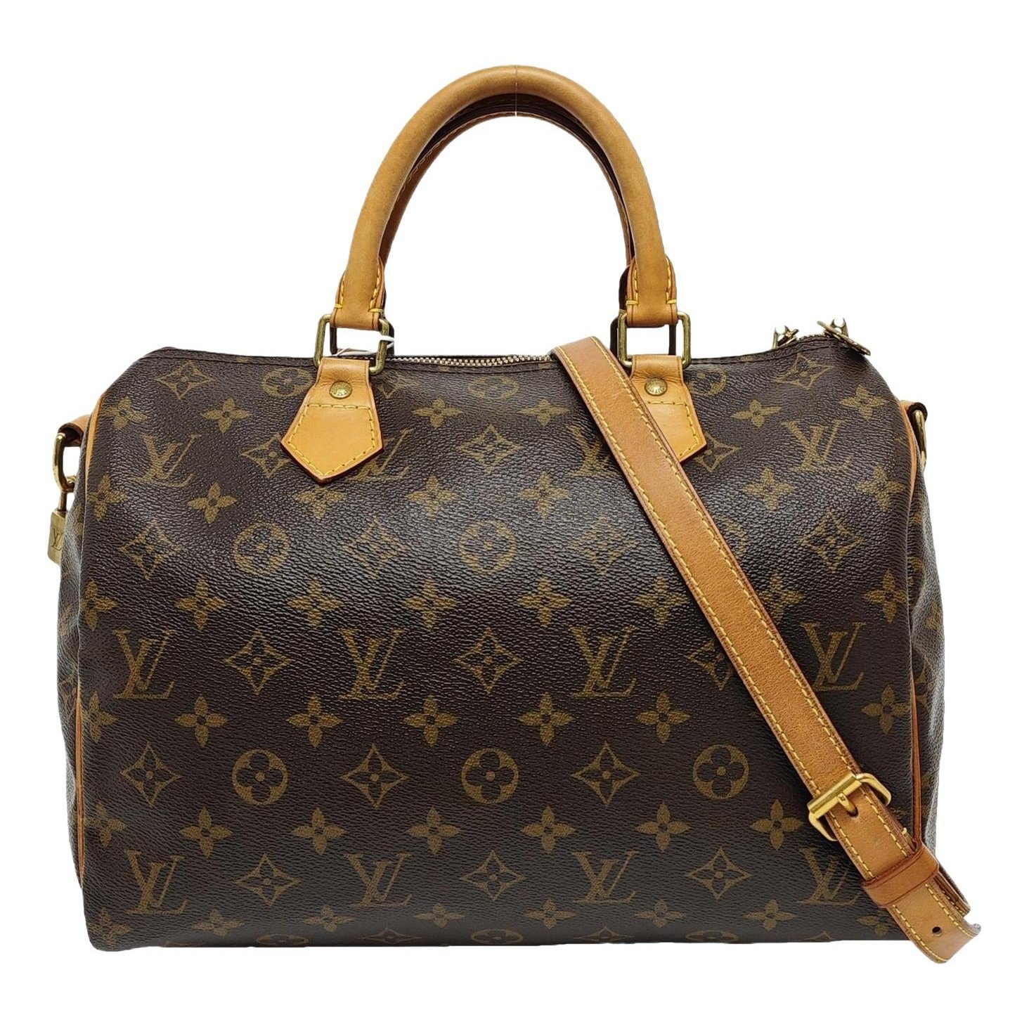 Nano Speedy / Mini HL leather handbag