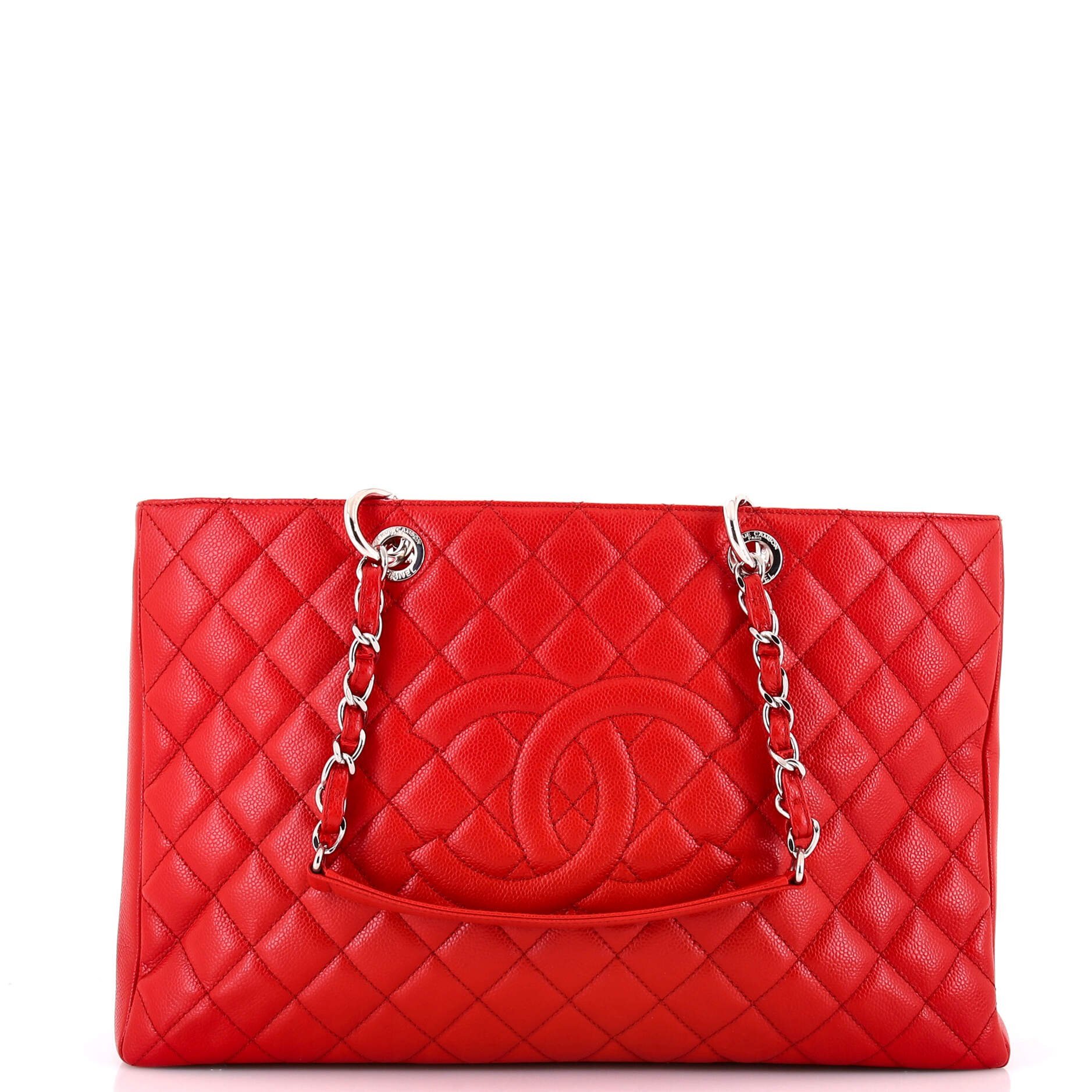 Classic CC Shopping leather tote