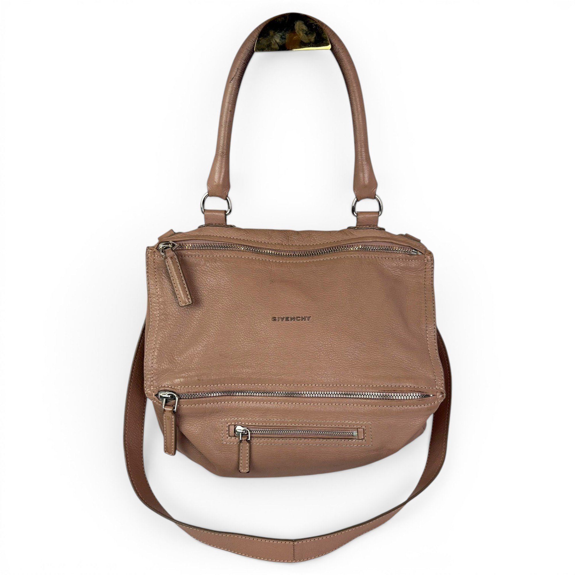 Leather handbag