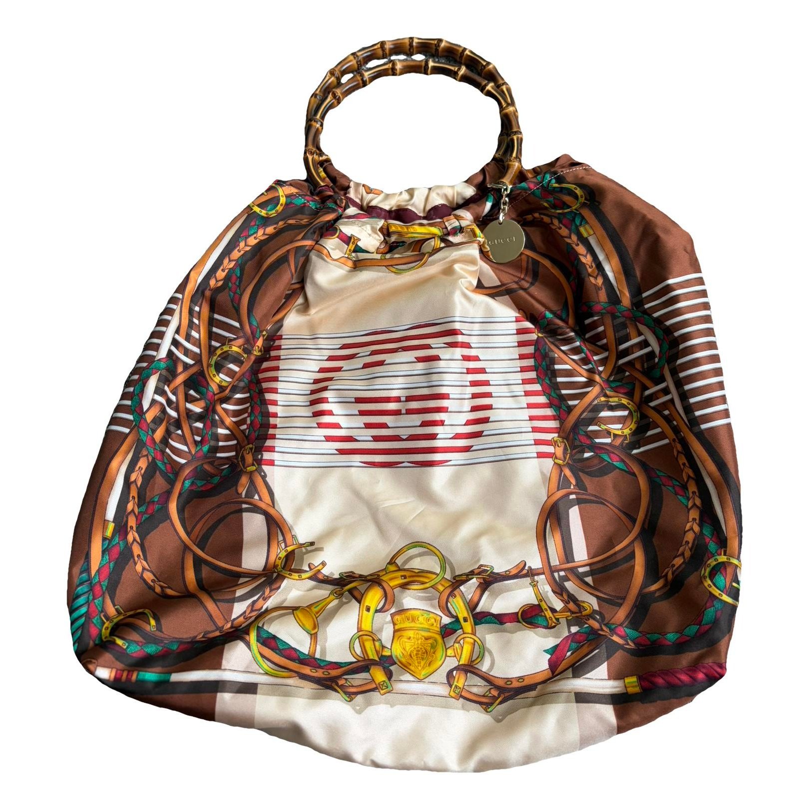 Silk handbag