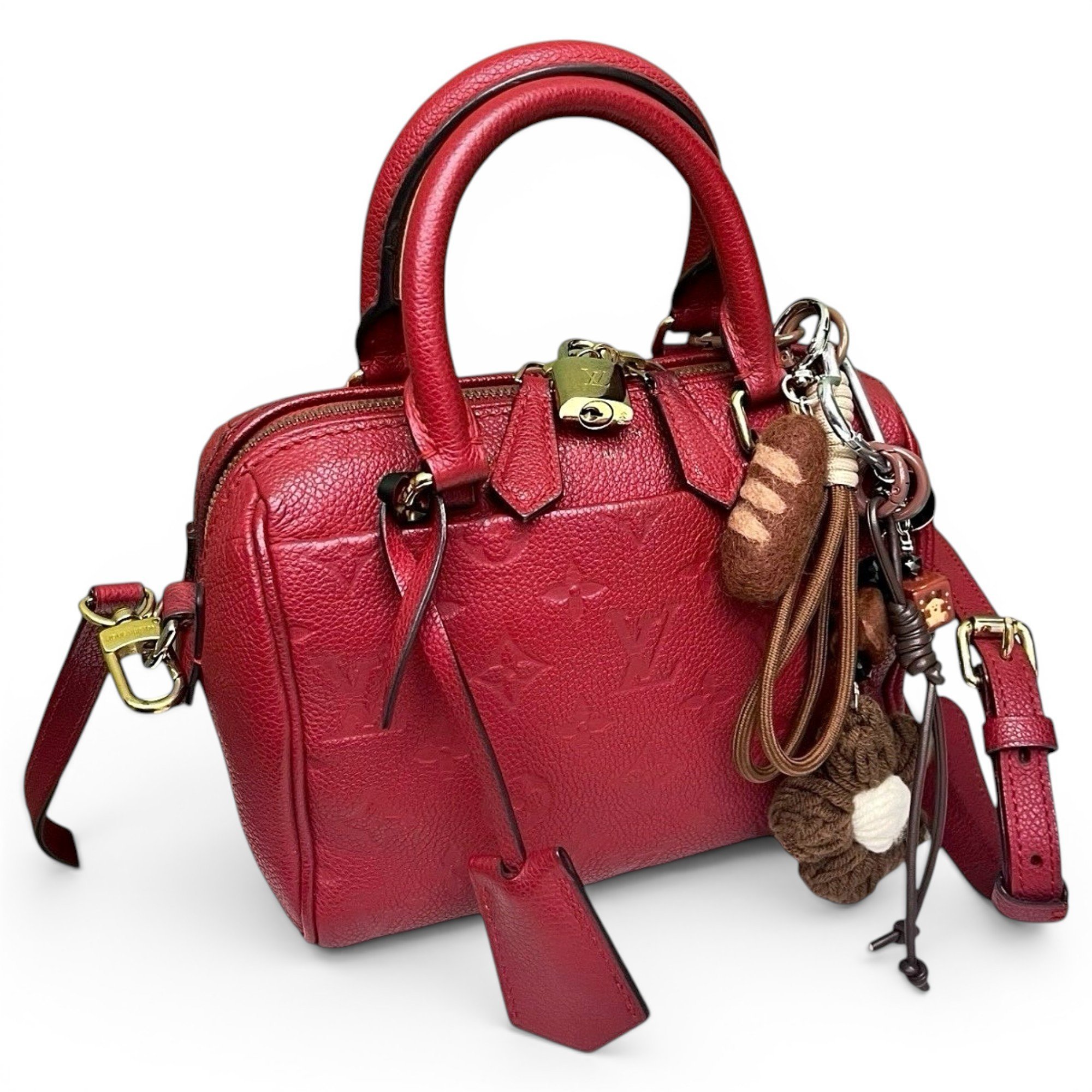 Speedy Bandoulière leather handbag