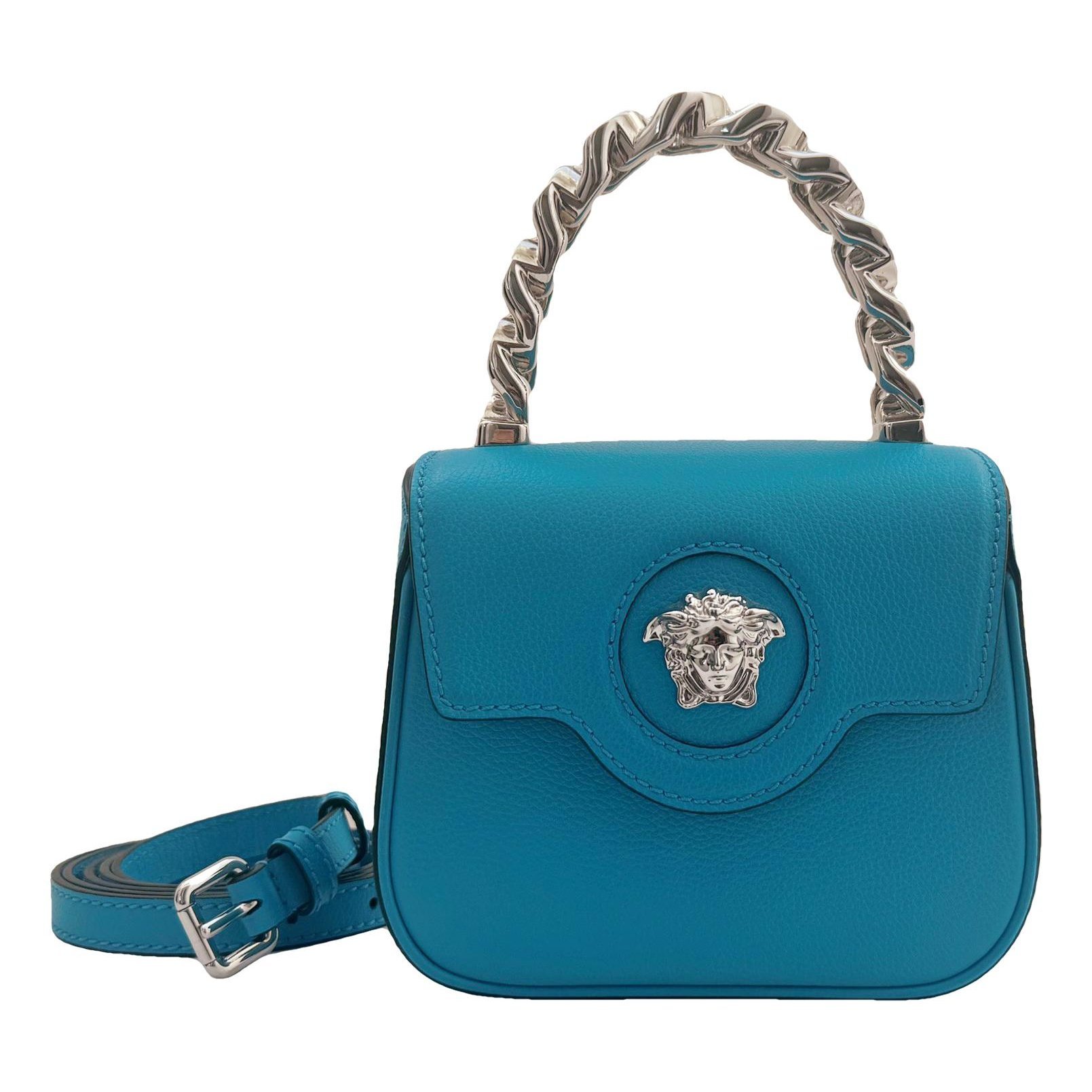La Medusa leather mini bag