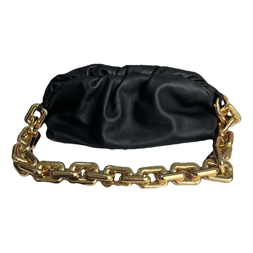 Chain Pouch leather handbag