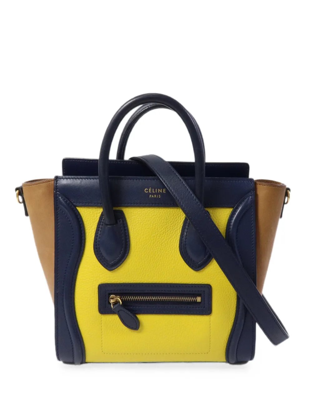Nano Luggage leather tote bag
