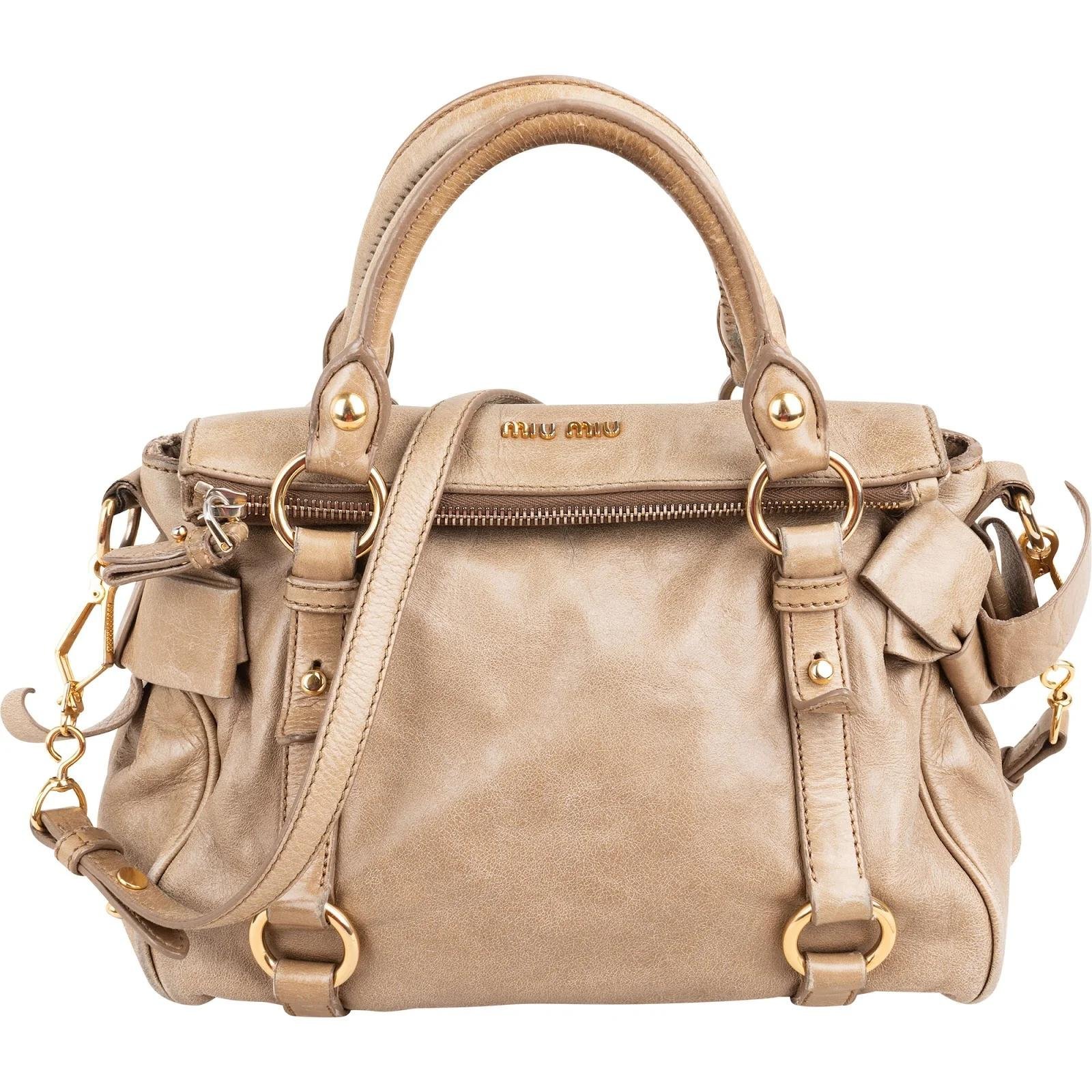 Vitello leather handbag