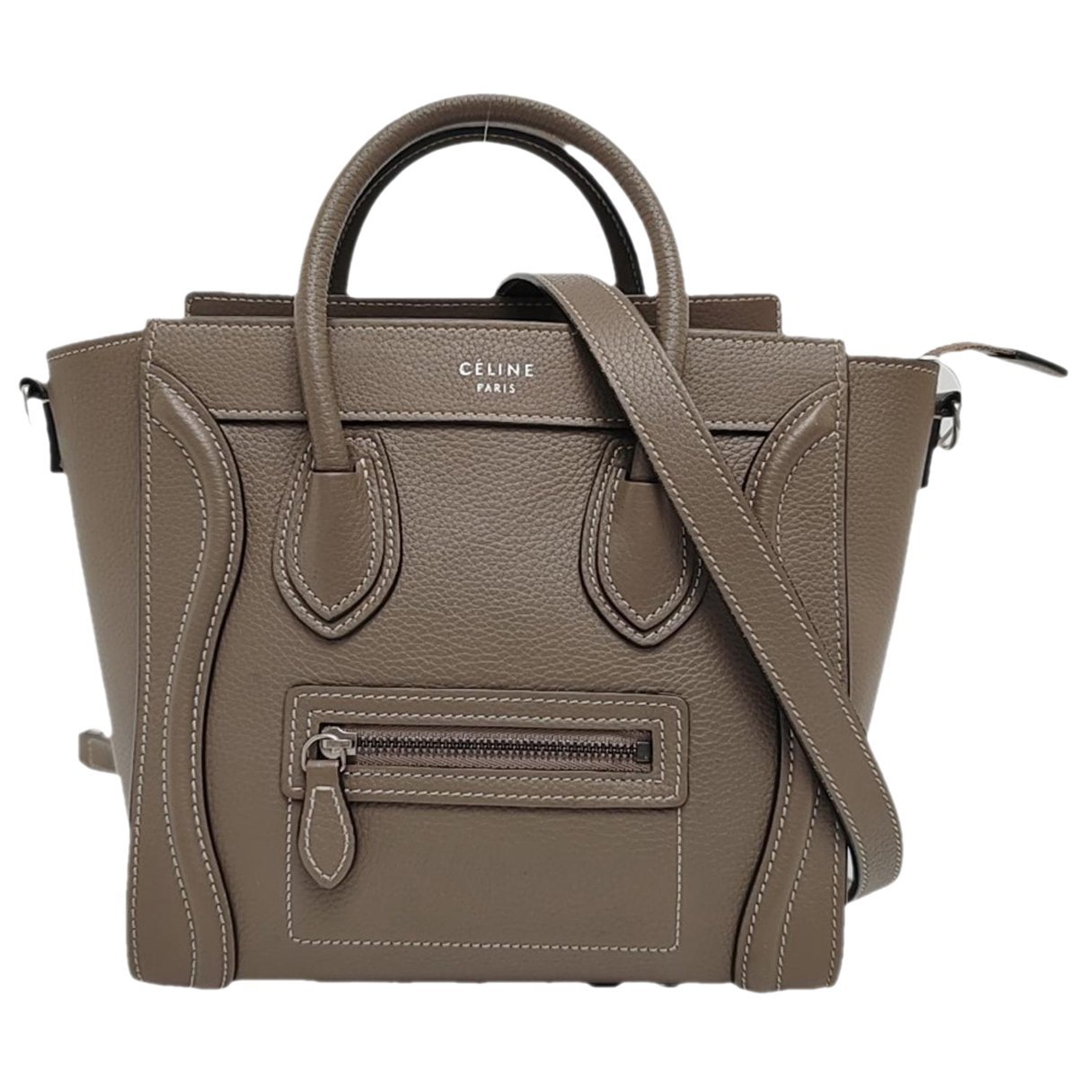 Luggage leather handbag