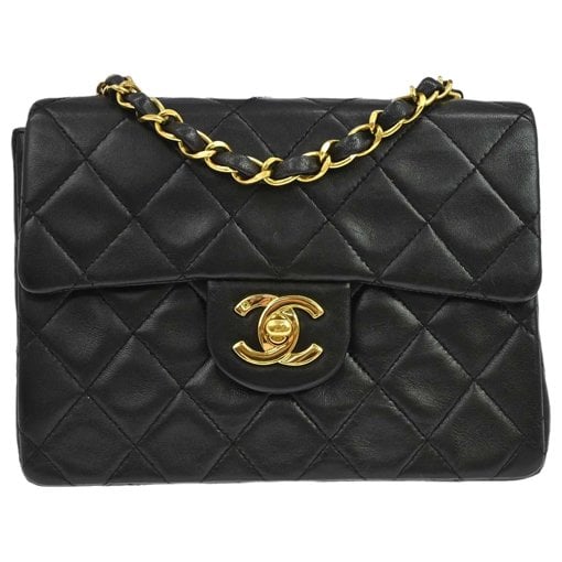 Trendy CC Flap leather handbag