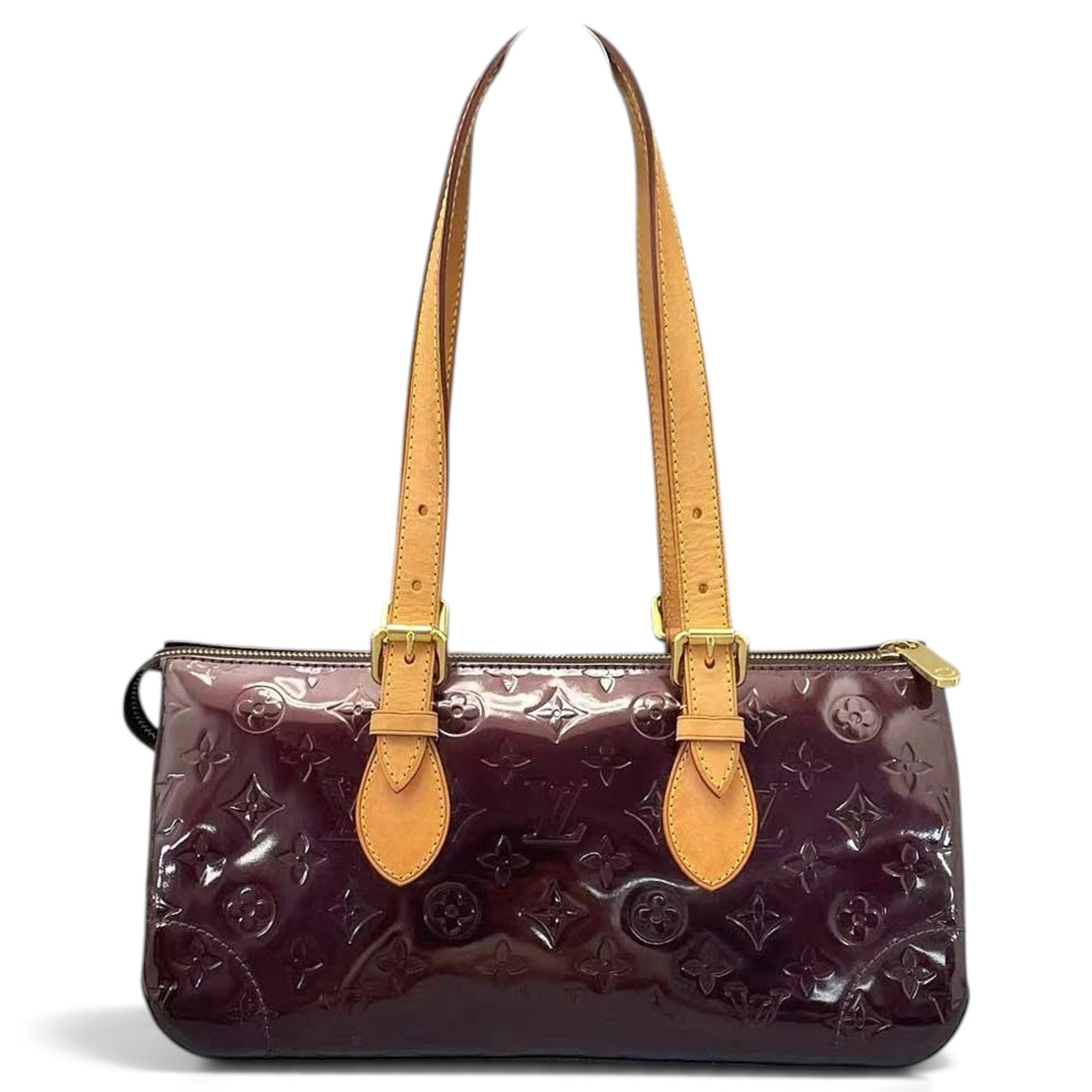 Bedford patent leather handbag