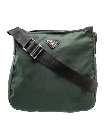 Enameled Metal Triangle Crossbody Bag