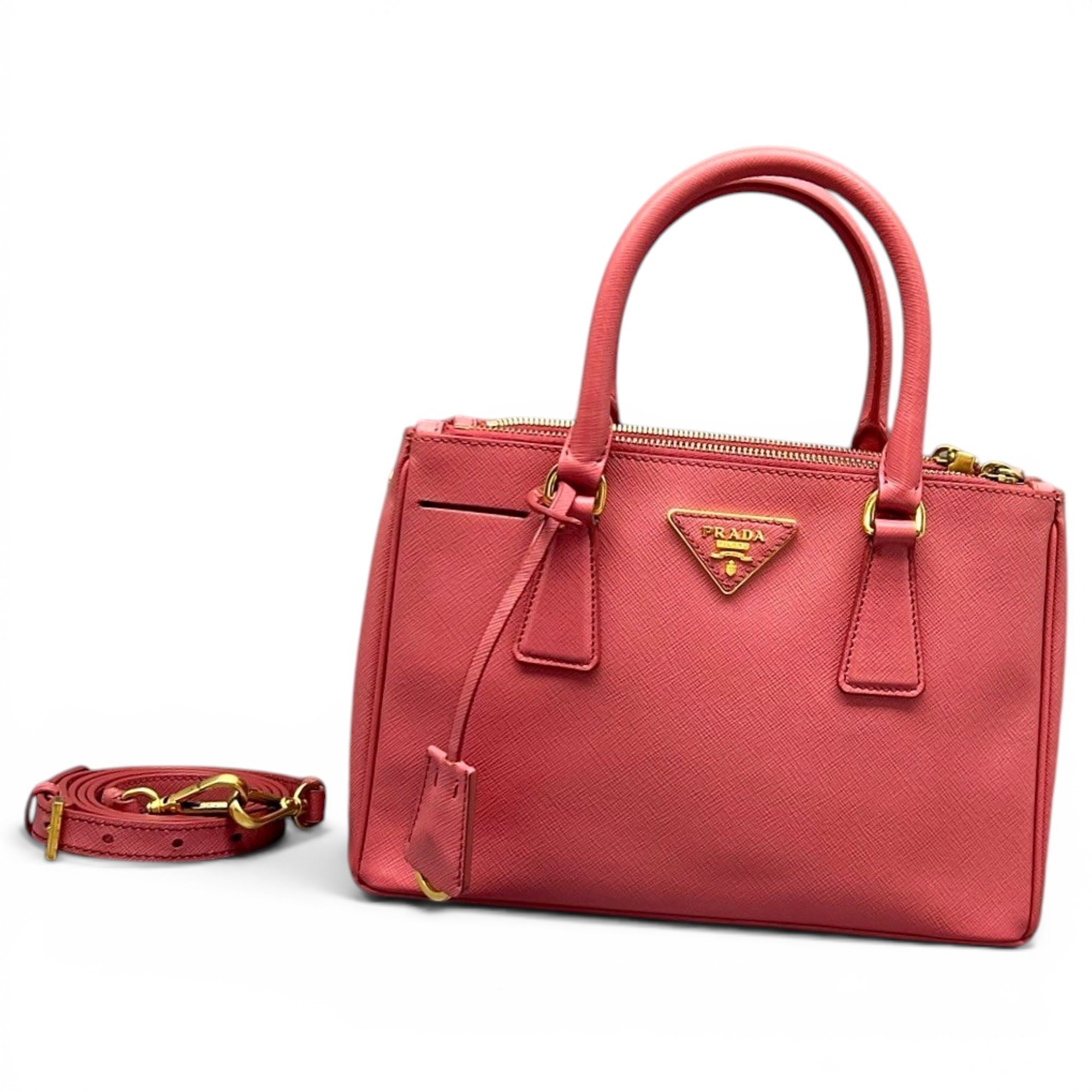 Galleria leather handbag