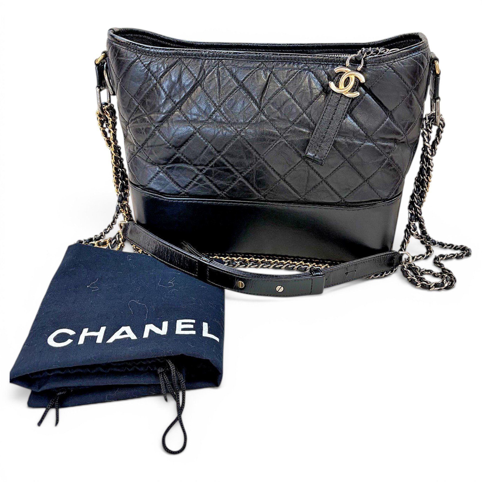 Gabrielle Bucket leather handbag