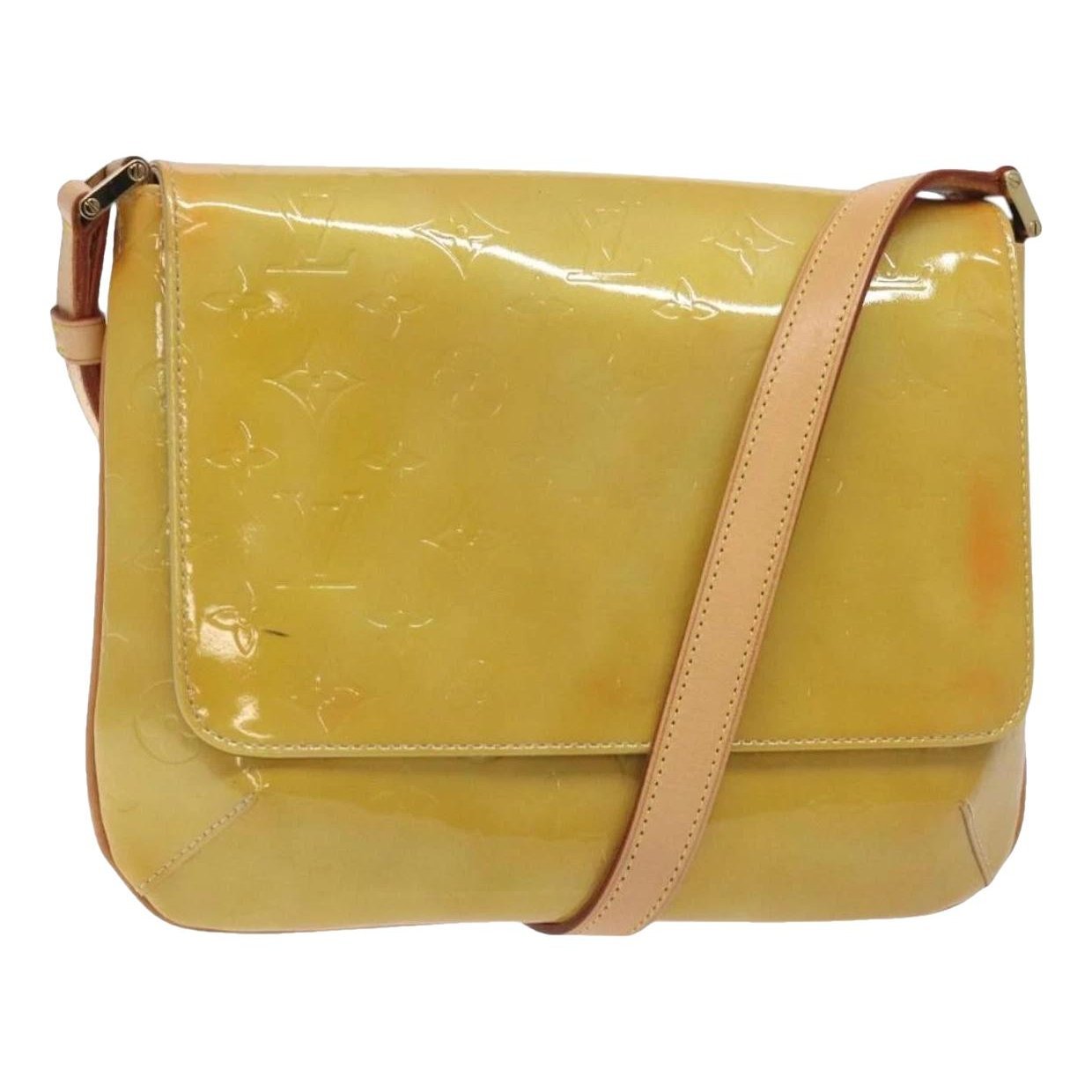 Thompson patent leather handbag