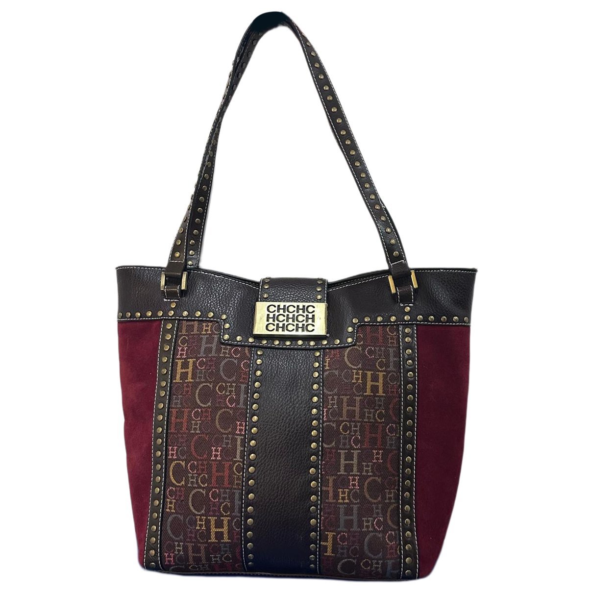 Leather tote