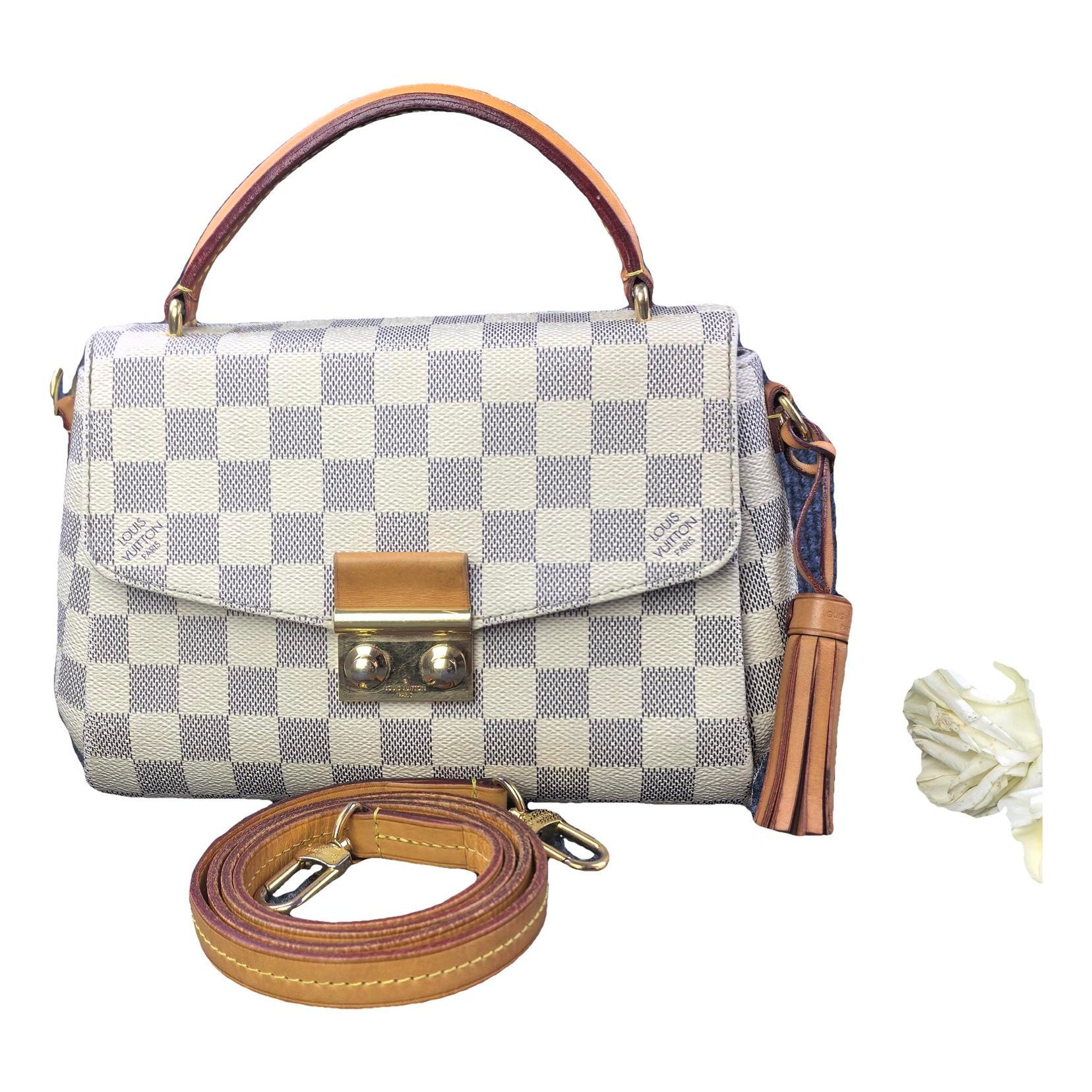 Croisette leather handbag