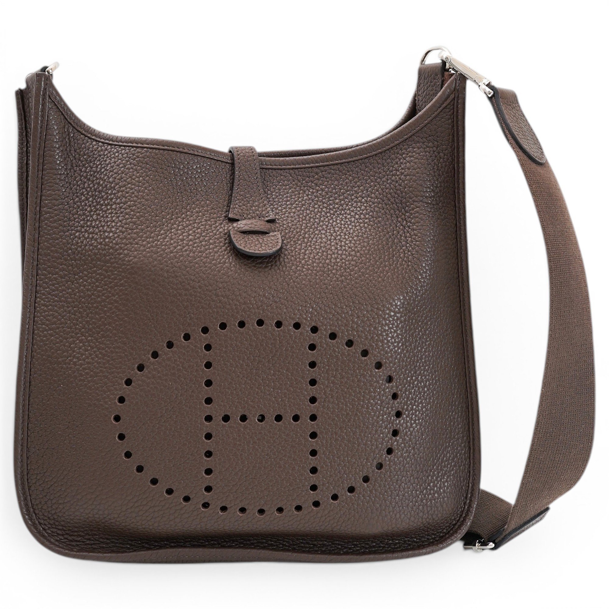 Evelyne leather crossbody bag