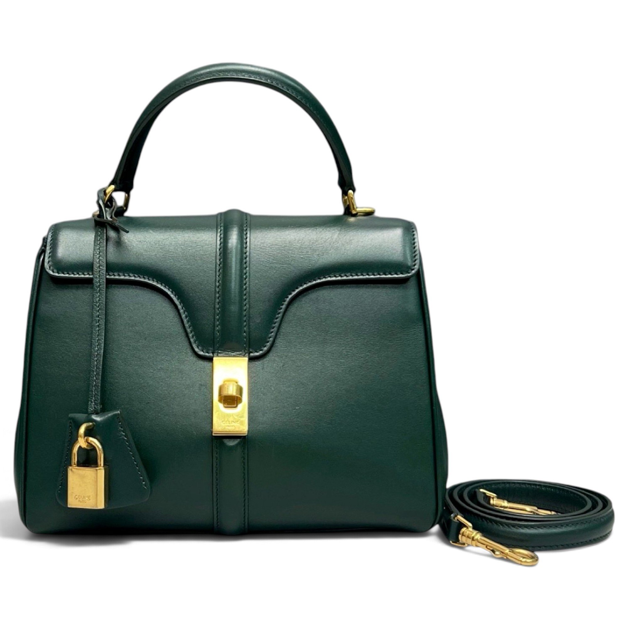 Sac 16 leather handbag