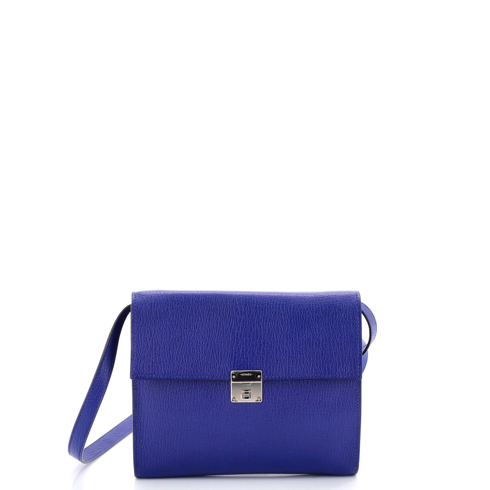 Hermes Clic Wallet on Strap Chevre Mysore 16