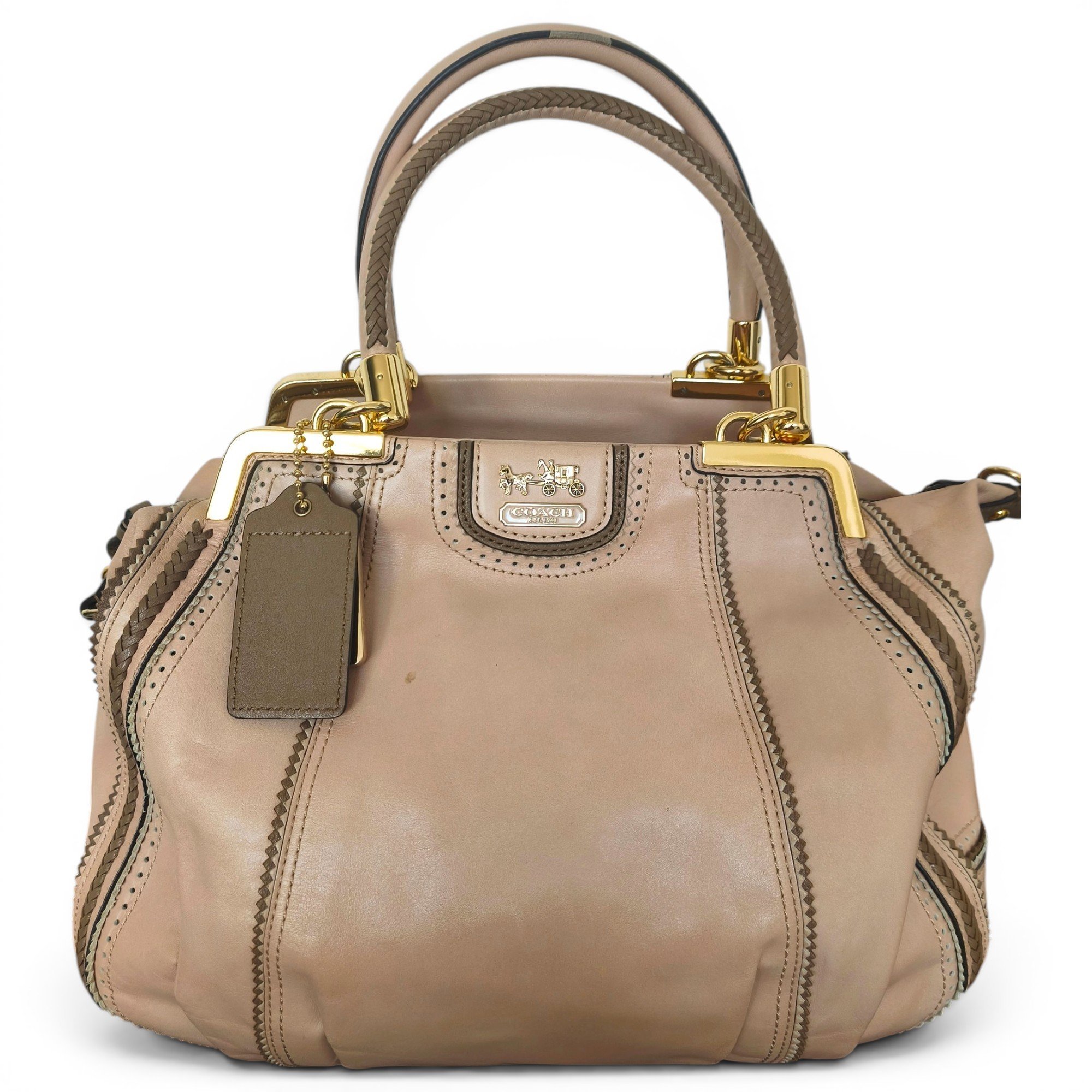 Leather crossbody bag