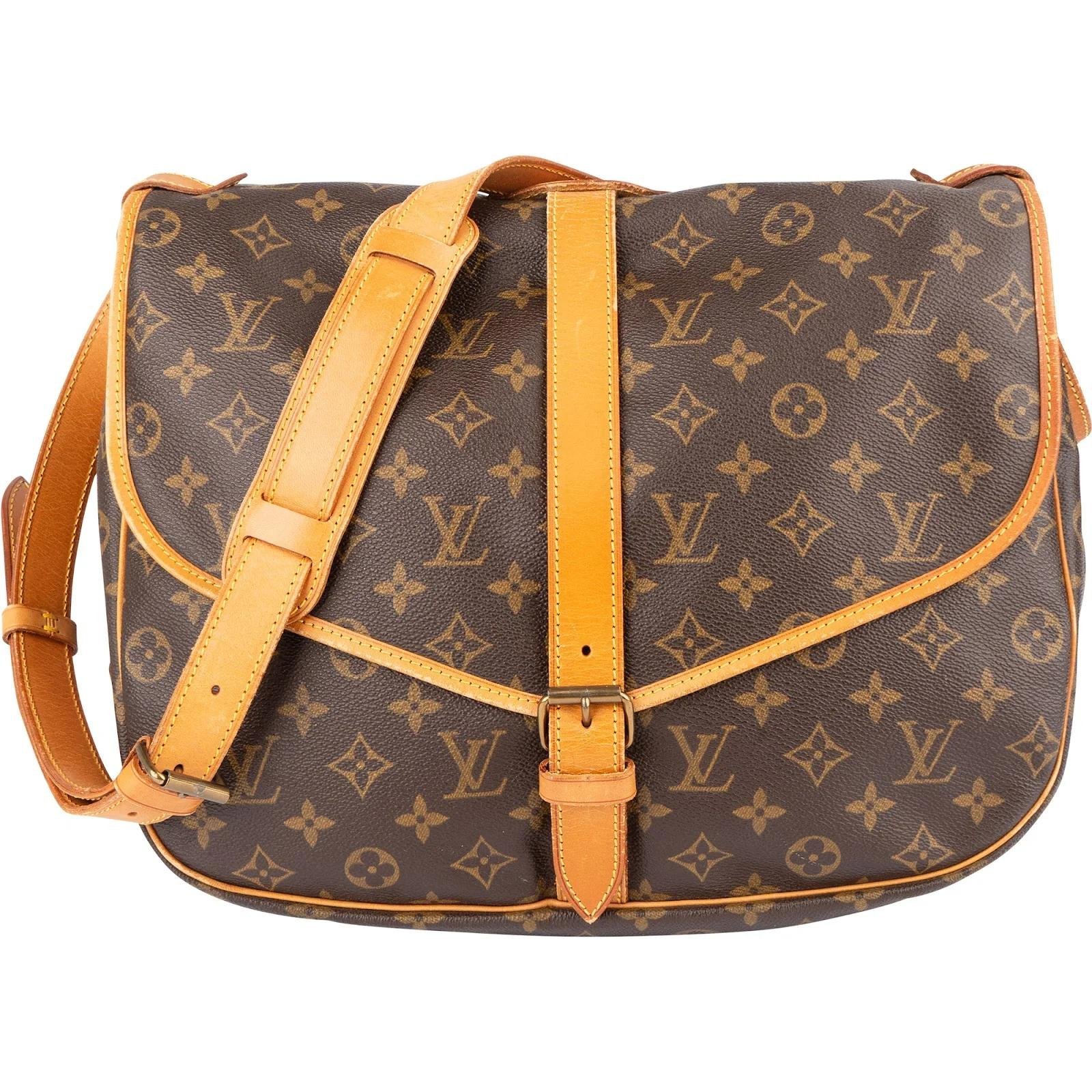 Saumur leather crossbody bag