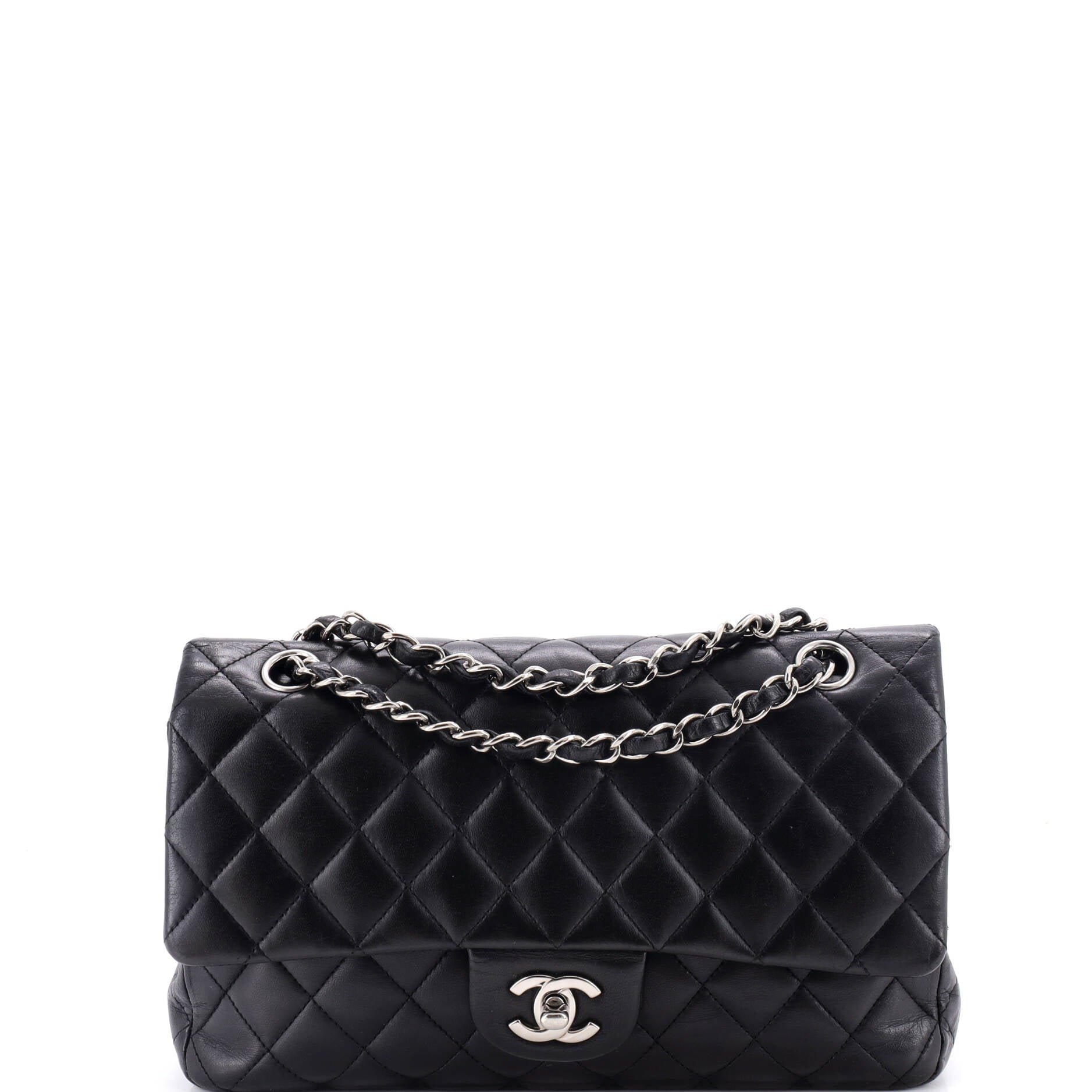 Classic Double Flap Bag Quilted Lambskin Medium