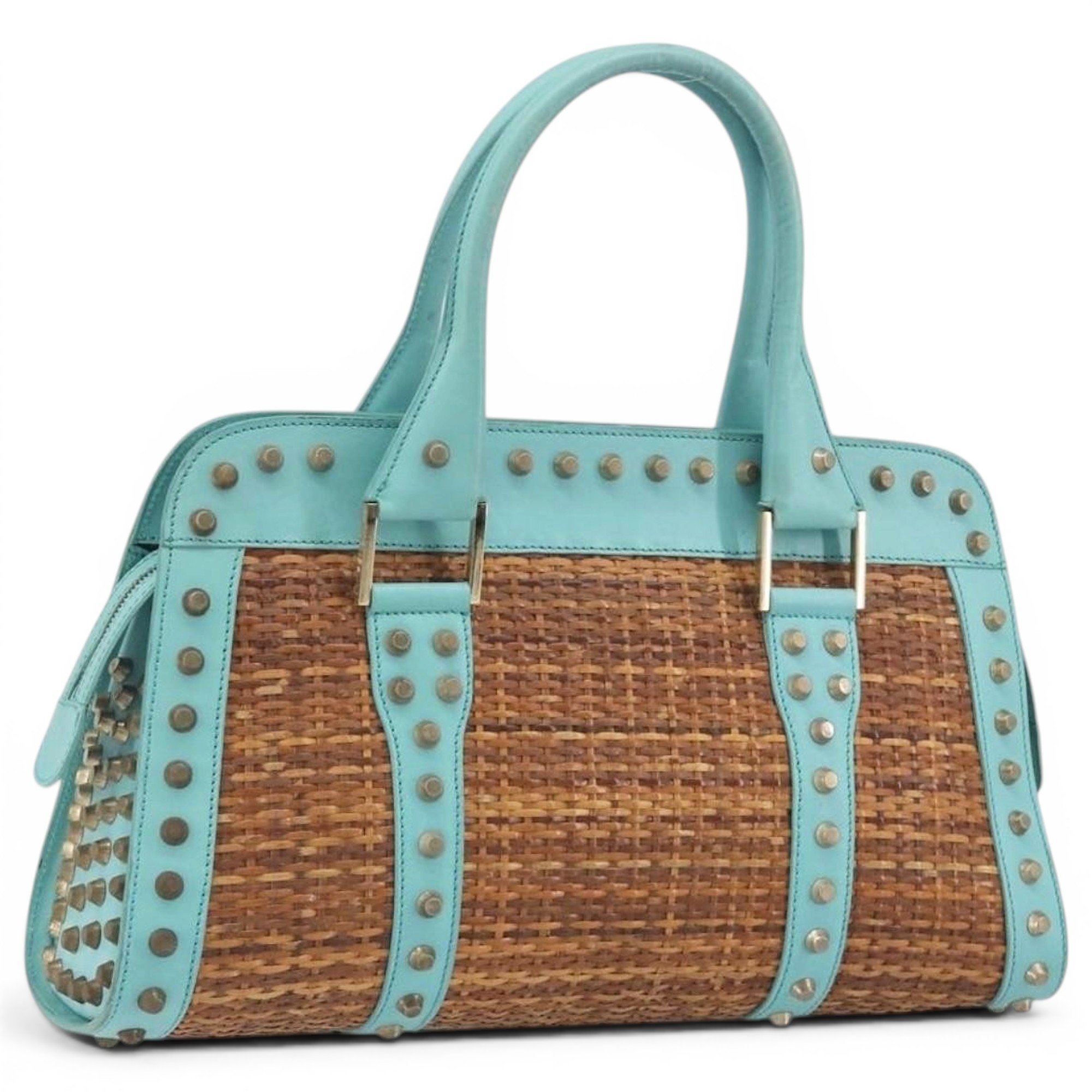 FF leather handbag