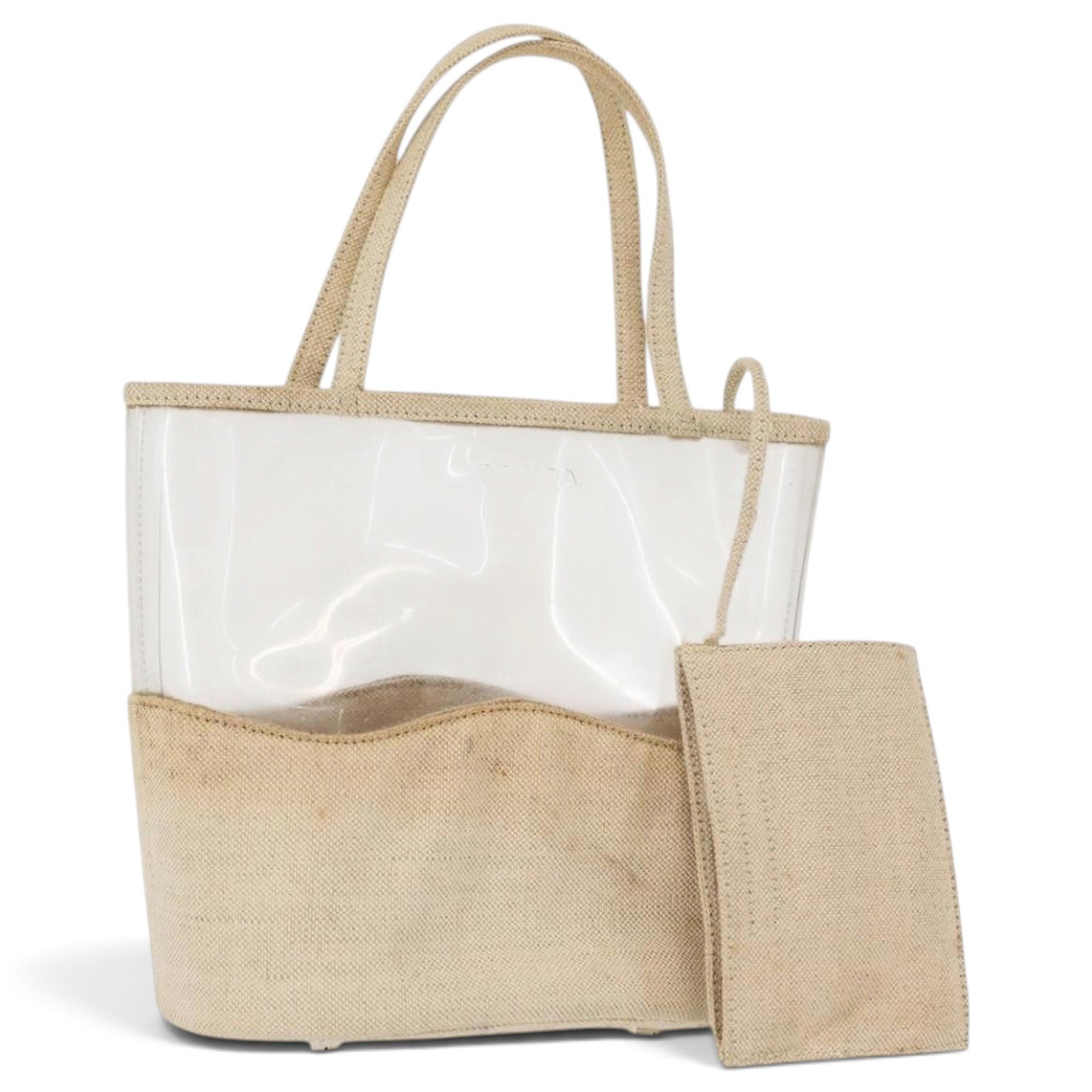 Vinyl handbag