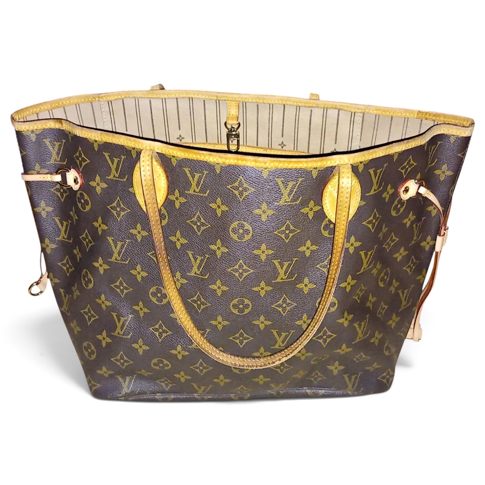 Neverfull leather tote