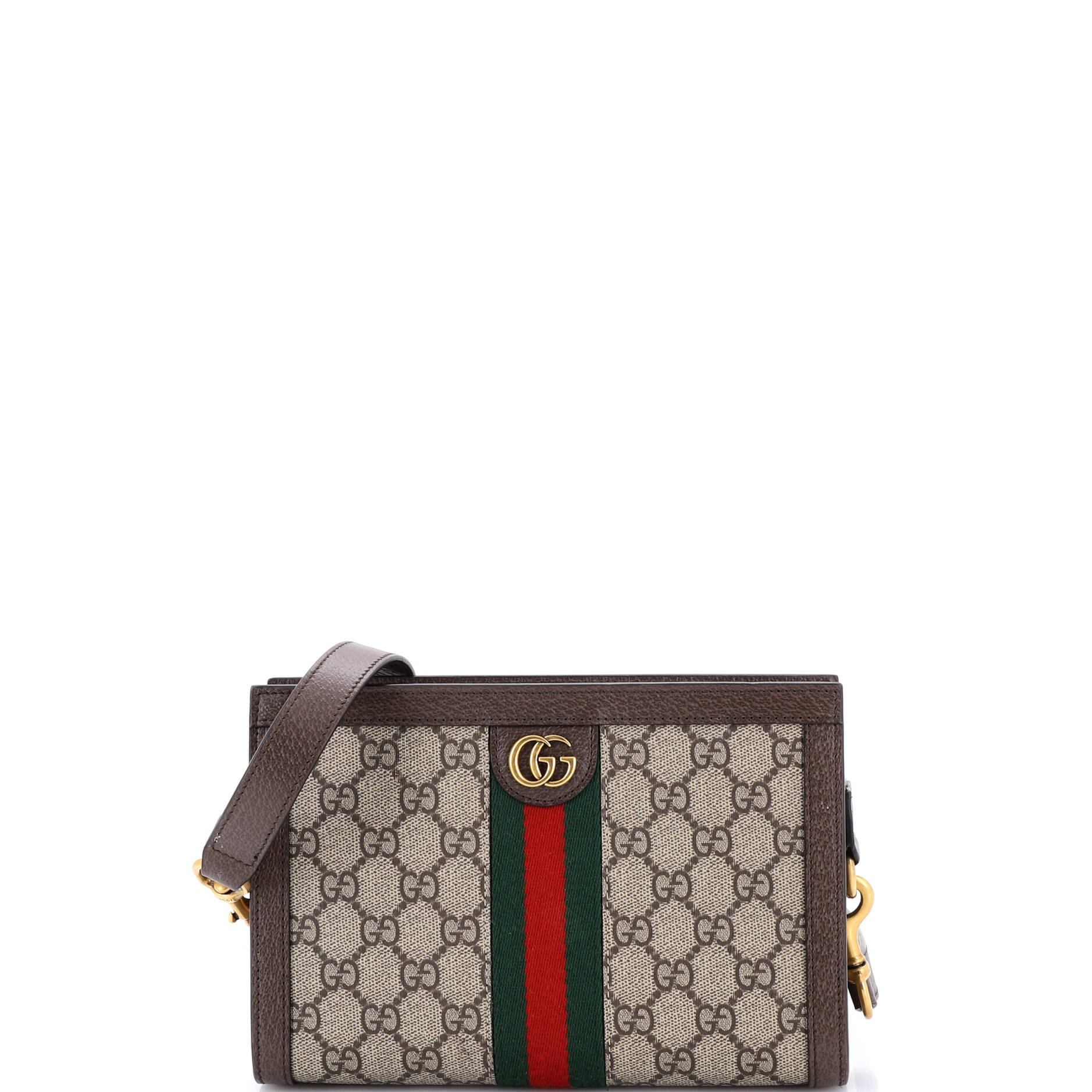 Gucci Ophidia Convertible Shoulder Bag GG Coated Canvas Small
