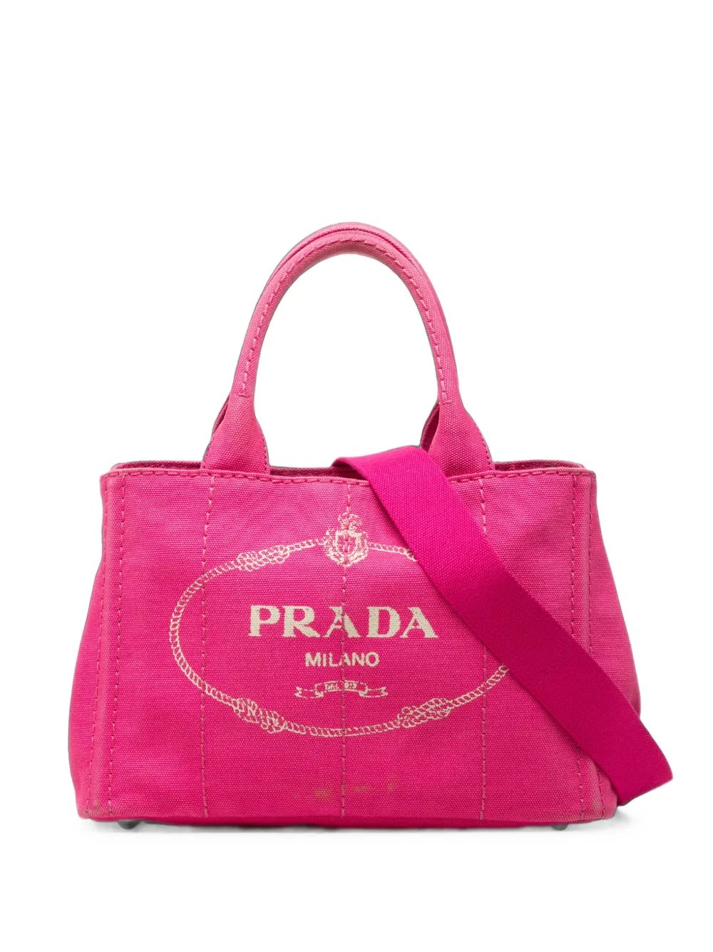 2013-2026 Small Canvas Canapa Logo Tote satchel