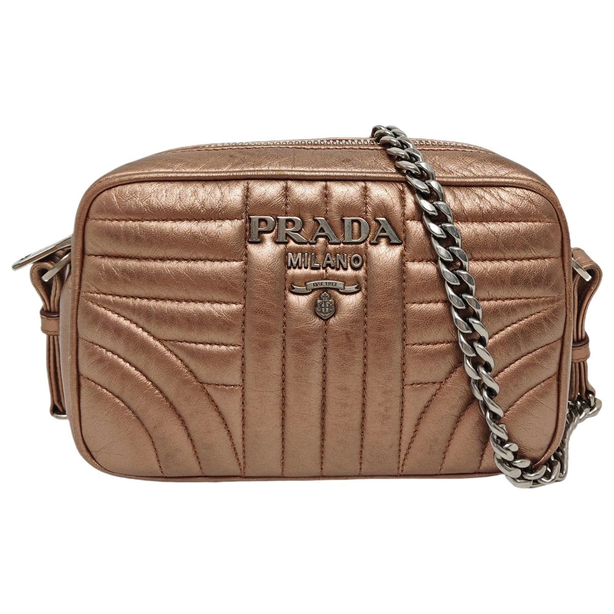 Diagramme leather handbag