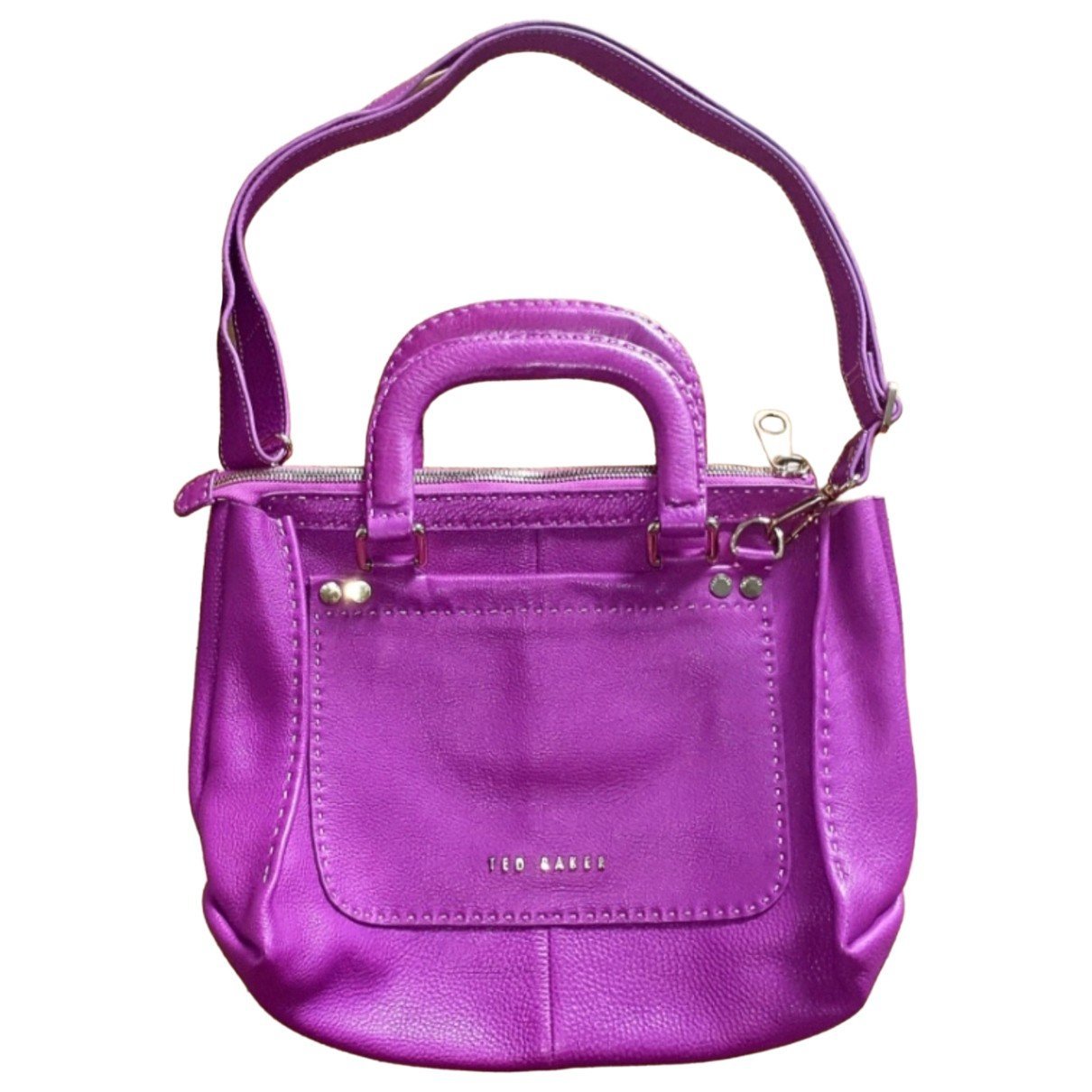 Leather tote