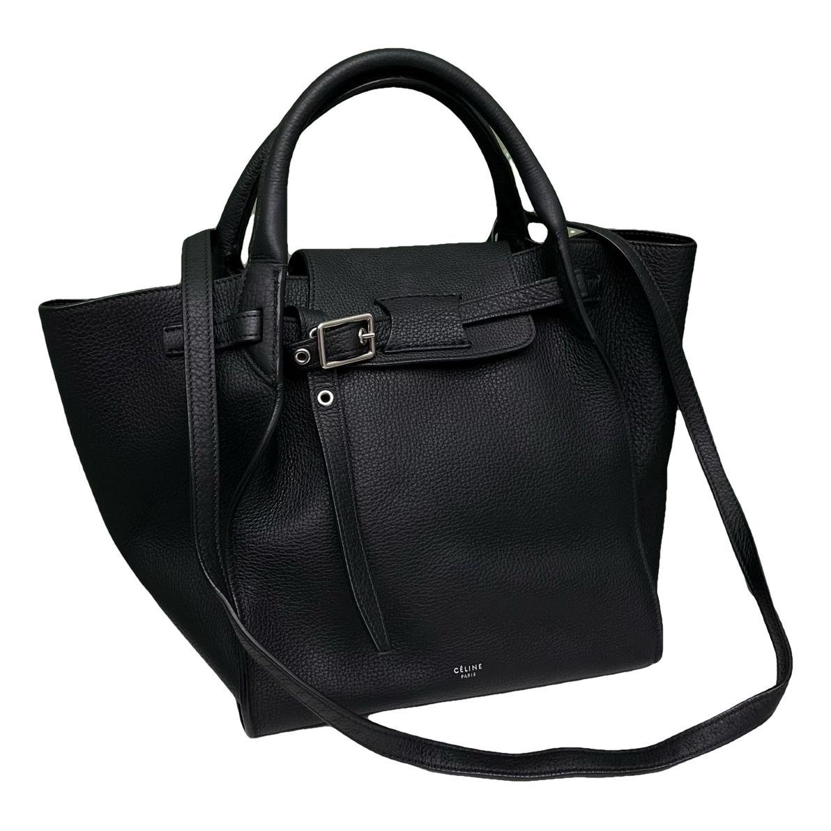 Big Bag leather handbag